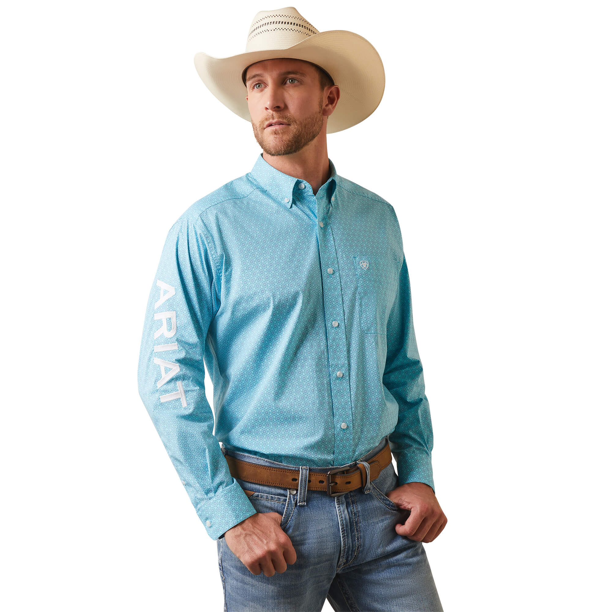 Ariat Gulf Stream Team Caiden Classic Fit Long Sleeve Shirt