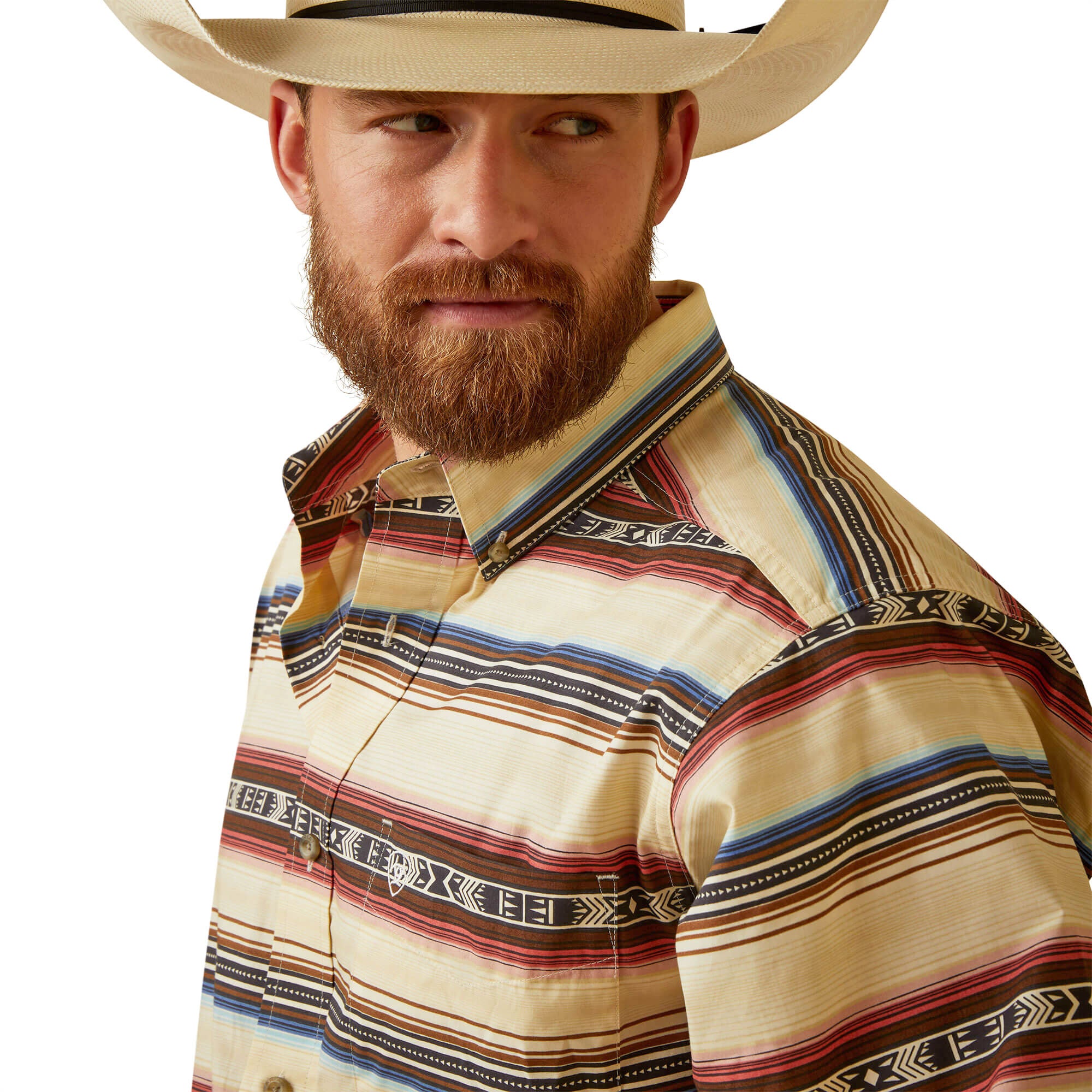 Ariat Sand Pro Team Darren Fitted Long Sleeve Shirt