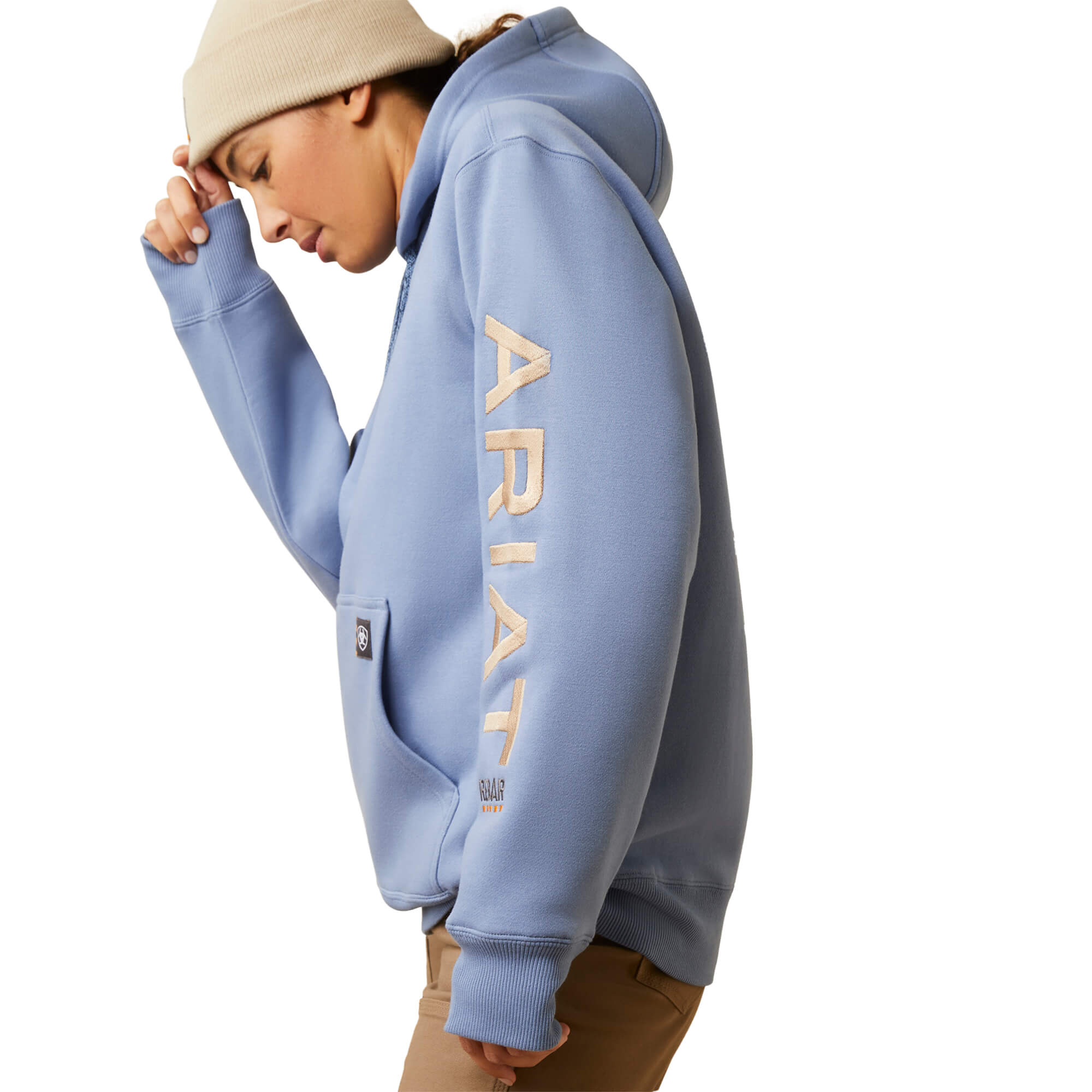 Ariat Women's Colony Blue Rebar Graphic Hoodie