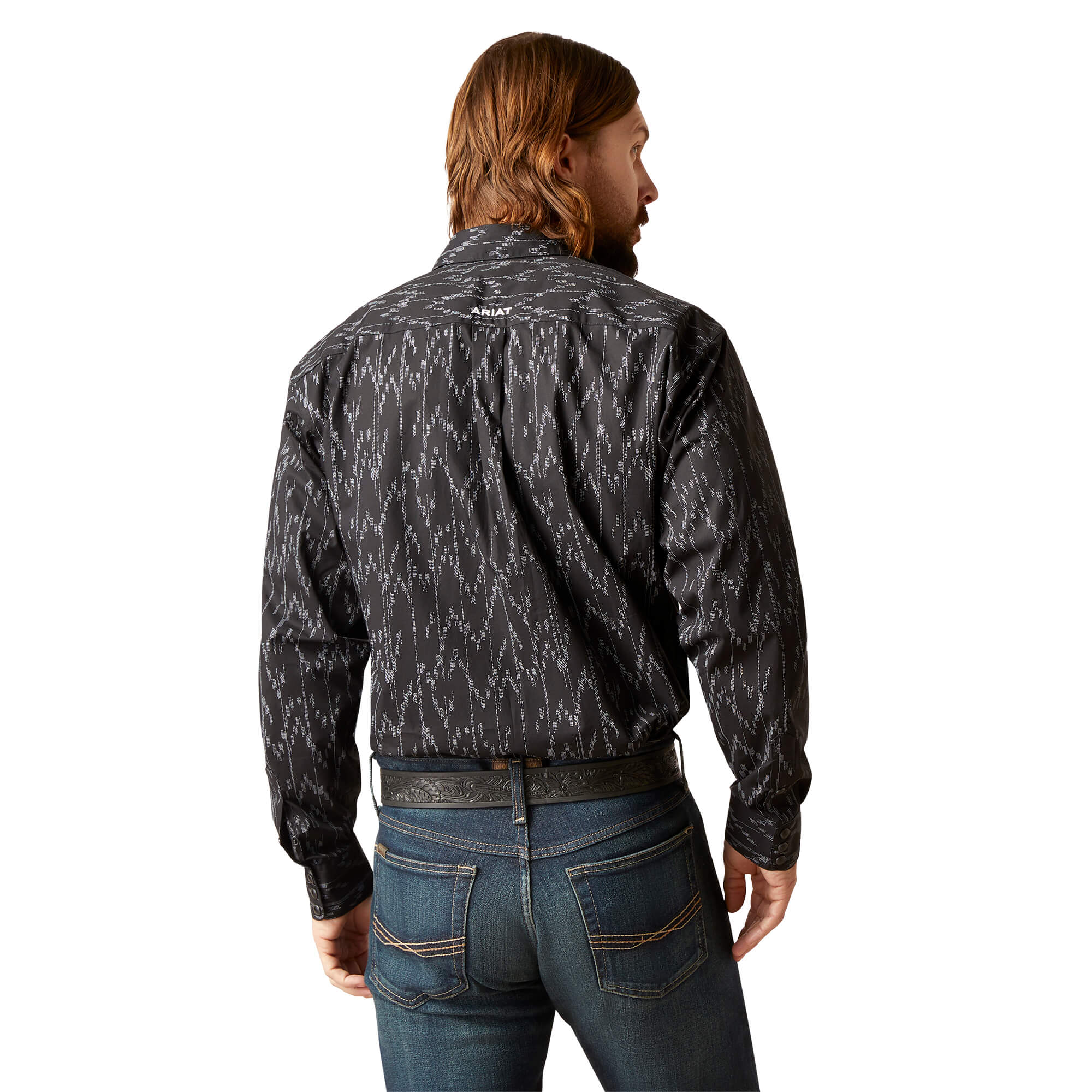 Ariat Black Shea Snap Classic Fit Long Sleeve Shirt