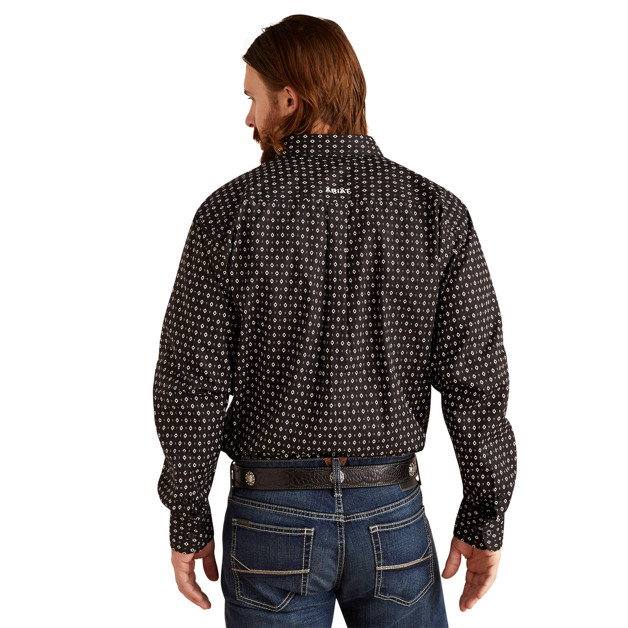 Ariat Black Slade Classic Fit Long Sleeve Shirt