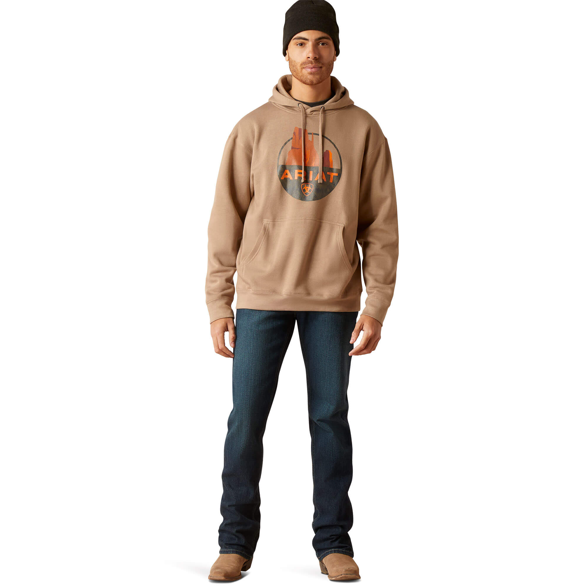 Ariat Dune Heather Peak Desert Hoodie