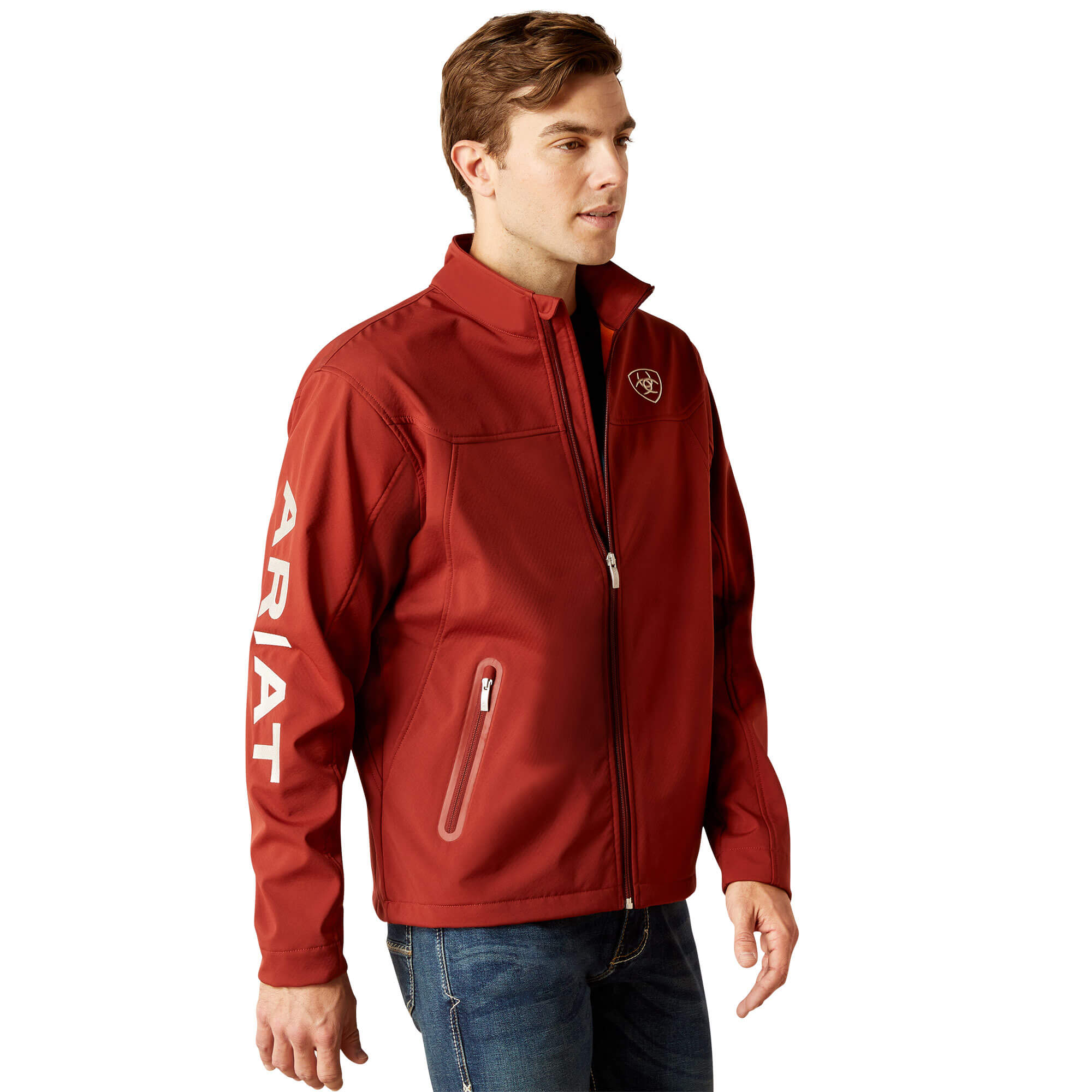 Ariat Fired Brick New Team Softshell Jacket