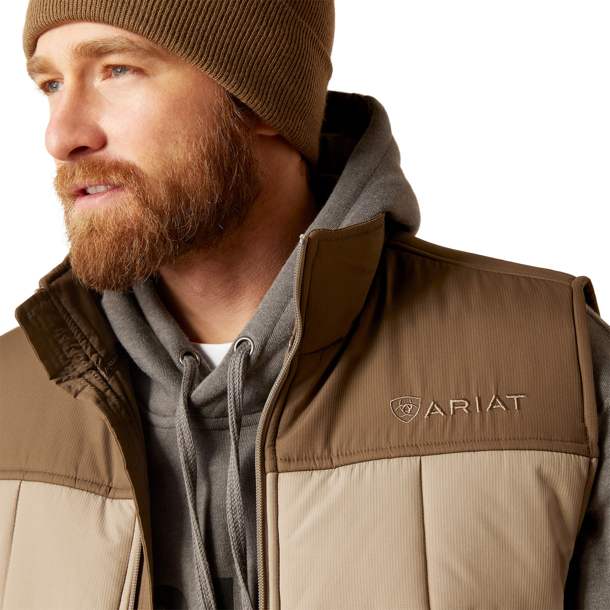 Ariat Brindle & Major Brown Crius Insulated Vest