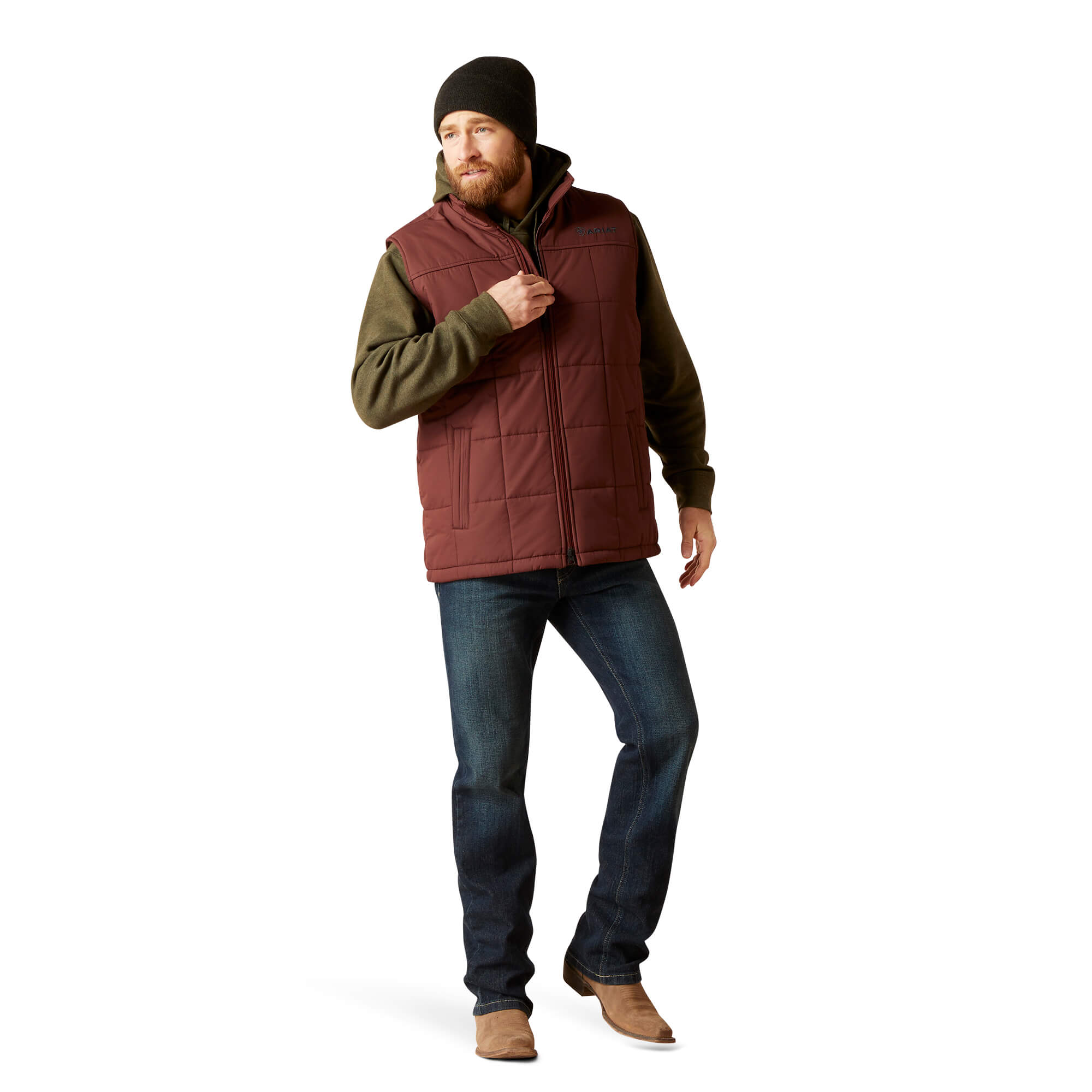 Ariat Beaten Root Crius Insulated Vest