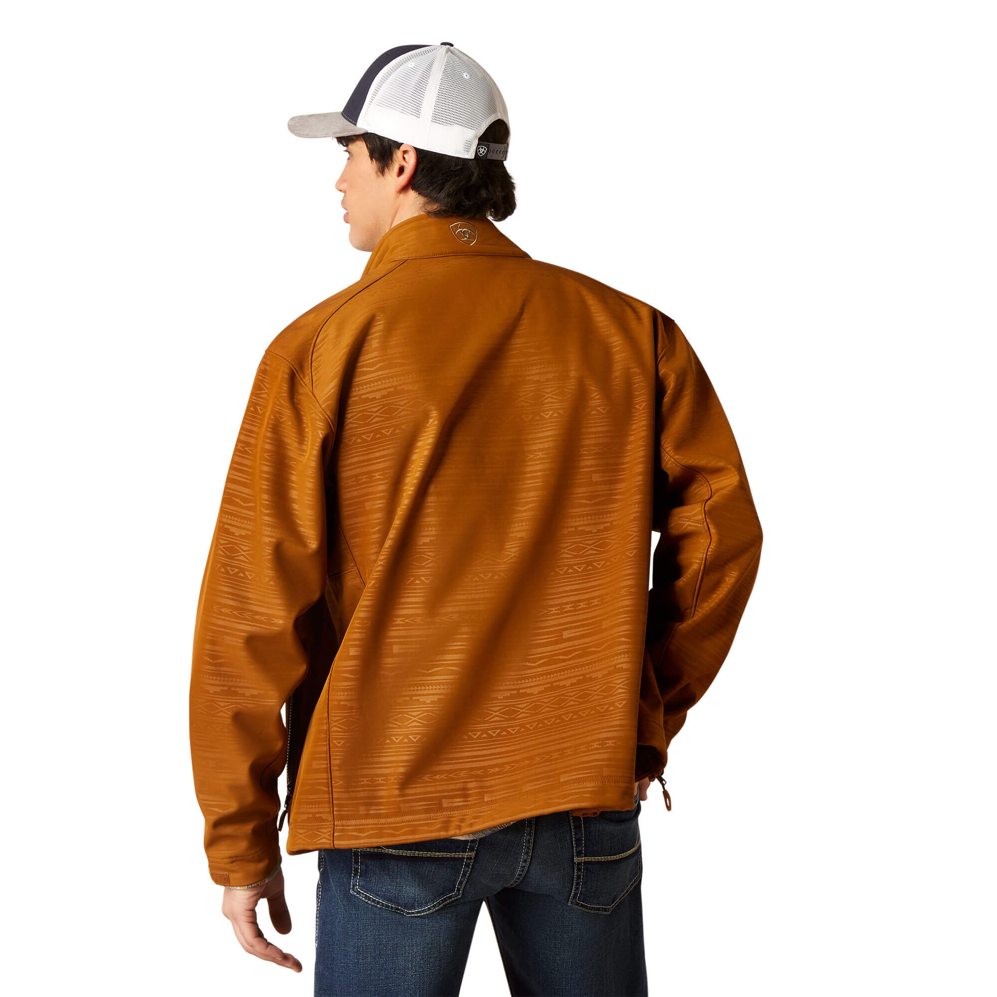 Ariat Chestnut Embossed Logo 2.0 Softshell Jacket