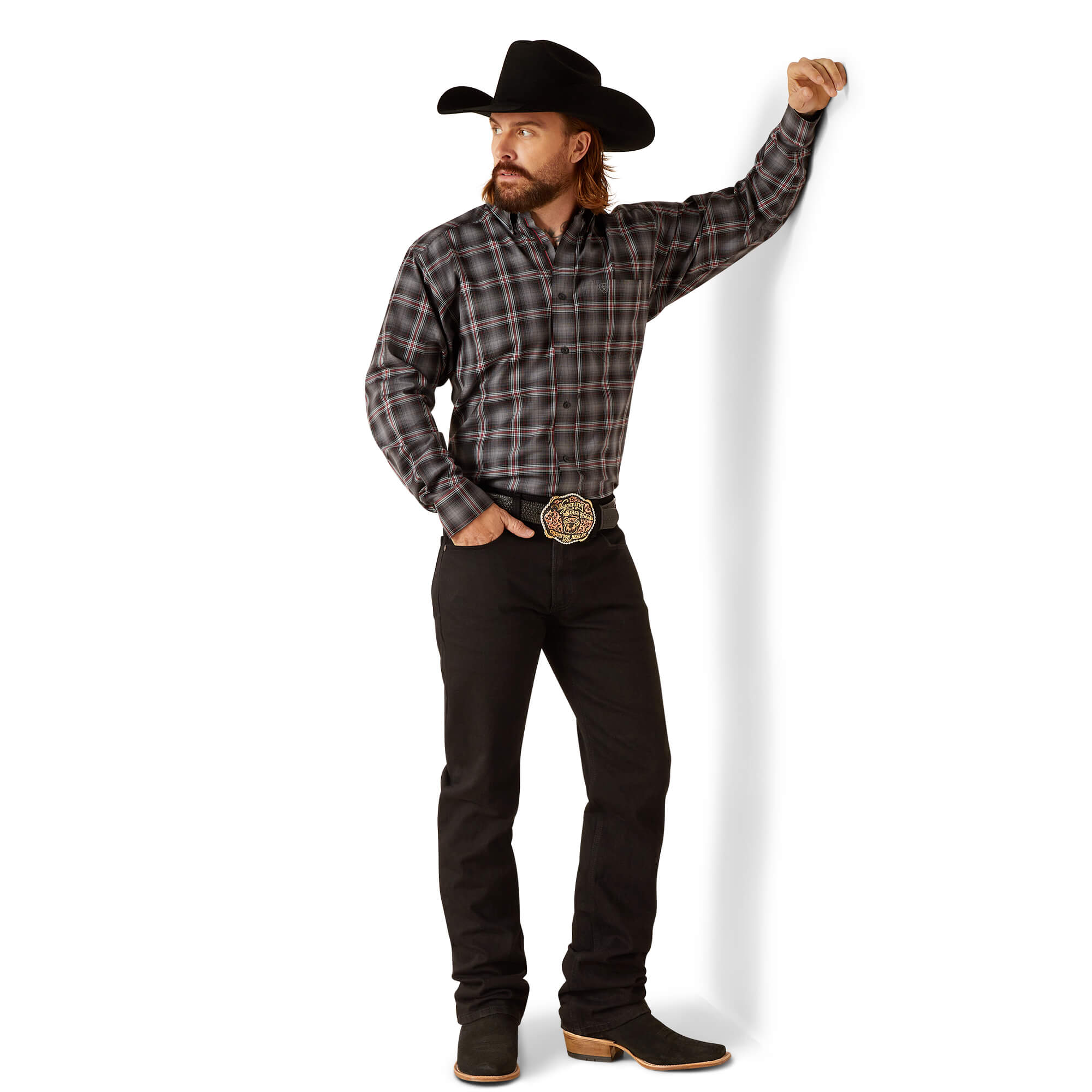 Ariat Quiet Shade Pro Series Newton Classic Fit Long Sleeve Shirt