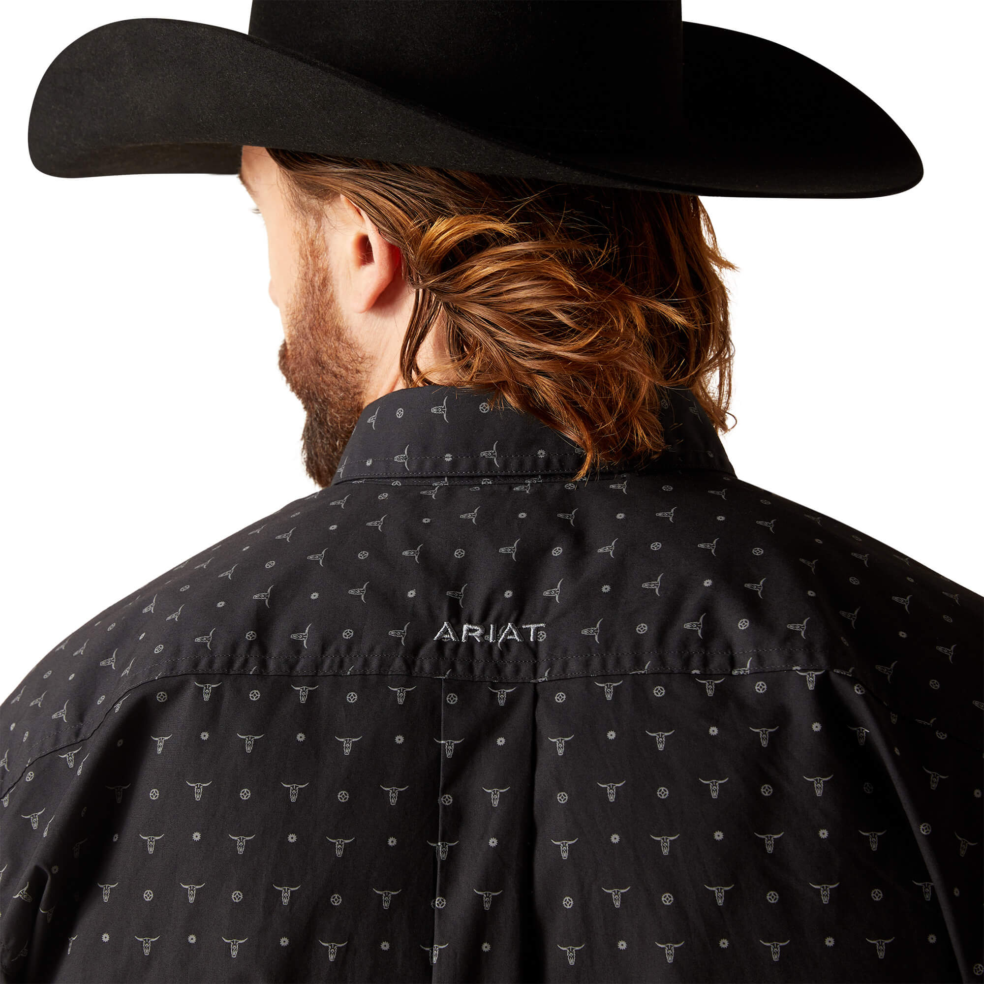 Ariat Black Nixon Classic Fit Long Sleeve Shirt