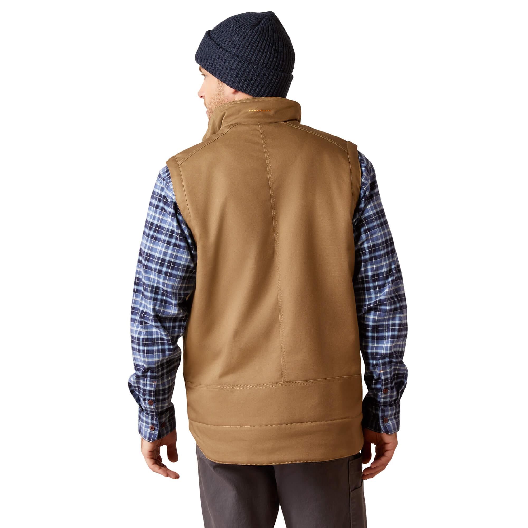 Ariat Khaki Rebar DuraCanvas Sherpa Vest