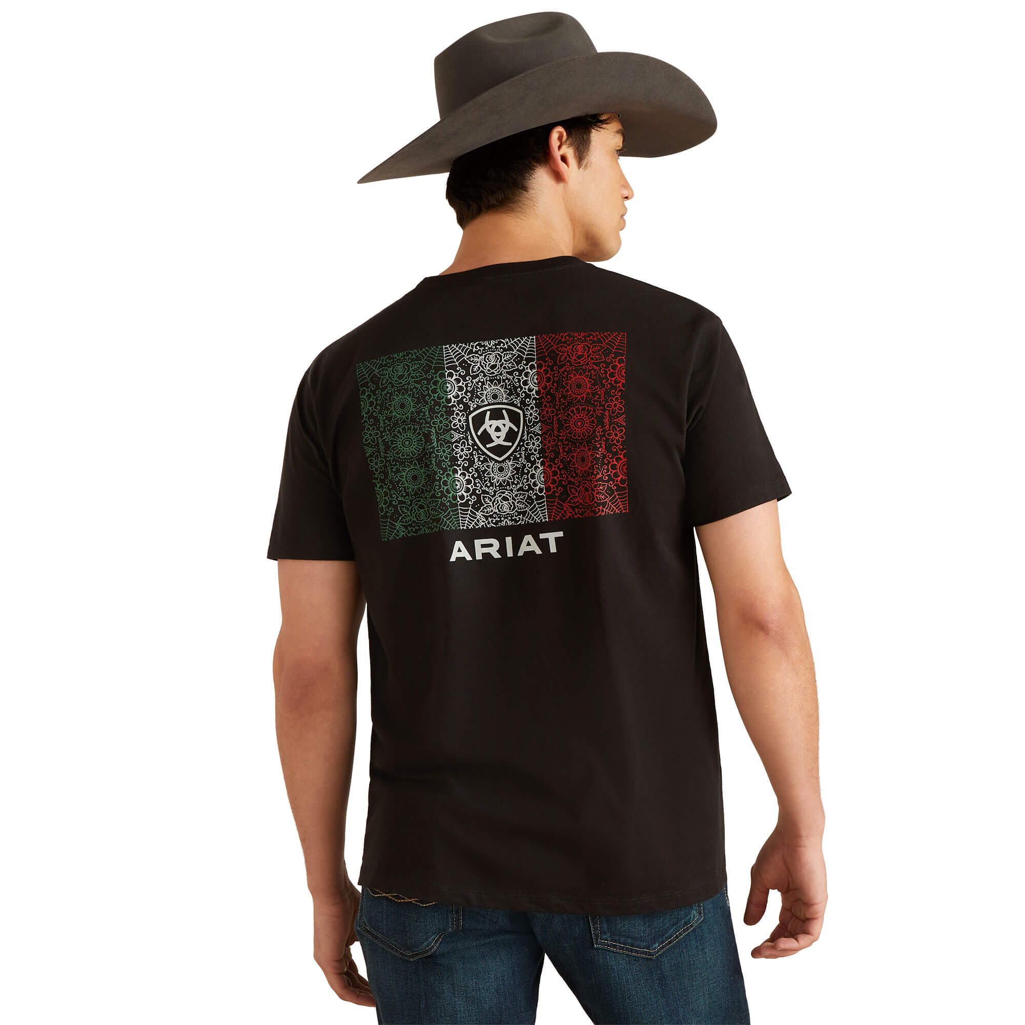 Ariat Black Sugar Flag T-Shirt