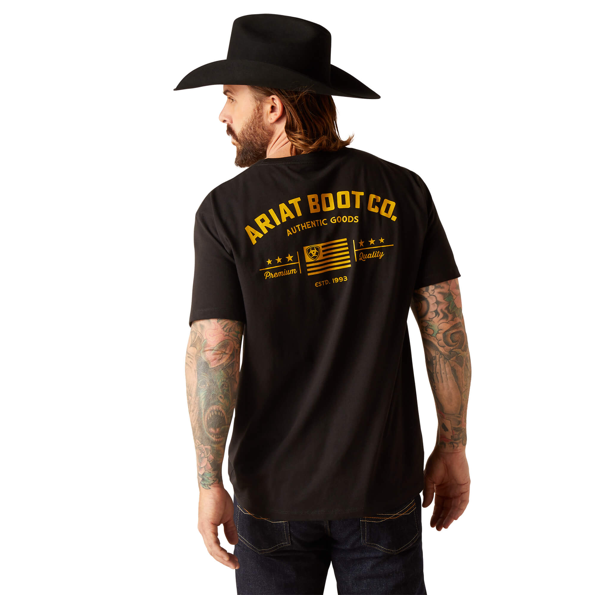 Ariat Black USA Workwear T-Shirt