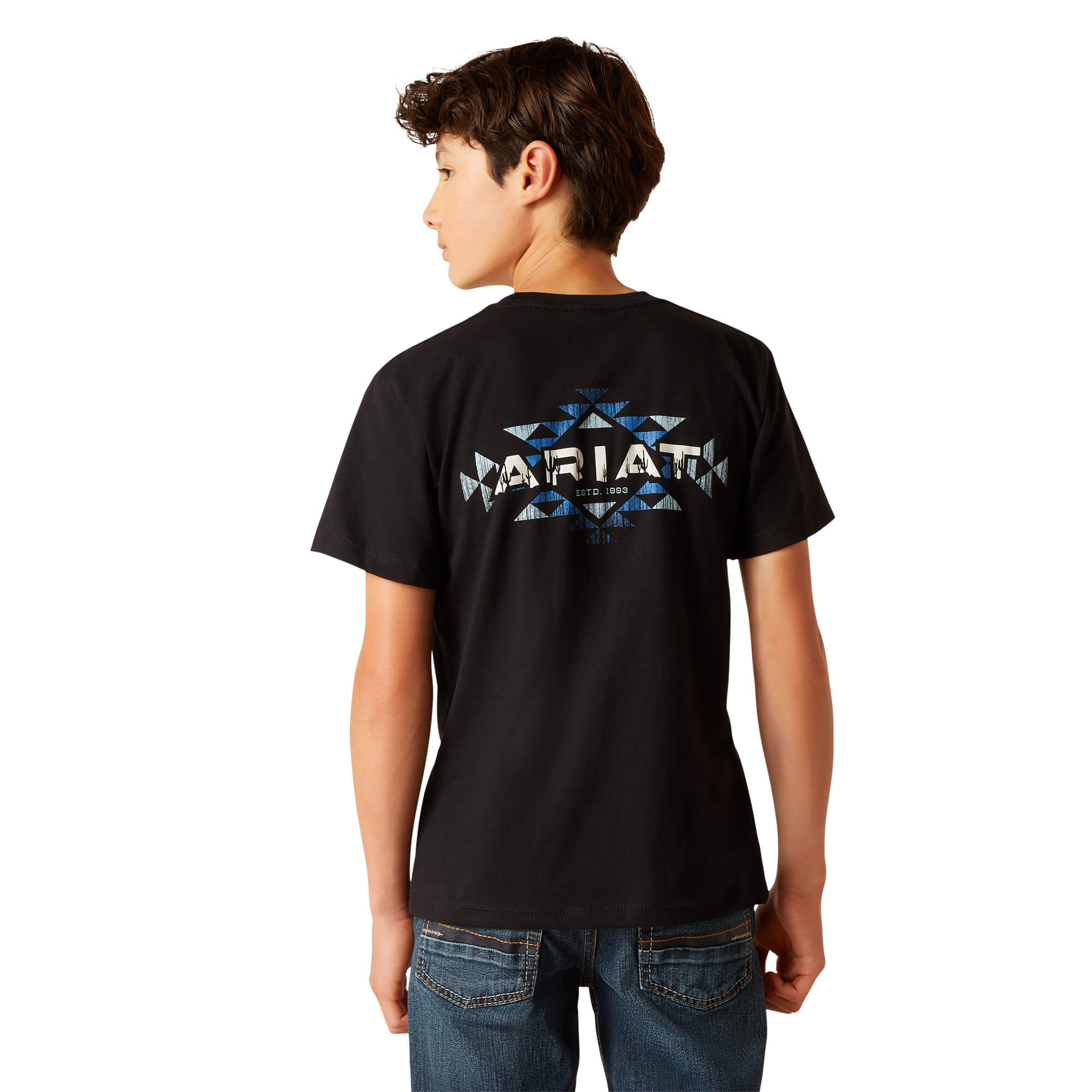 Ariat Kids Black SW Cacti T Shirt