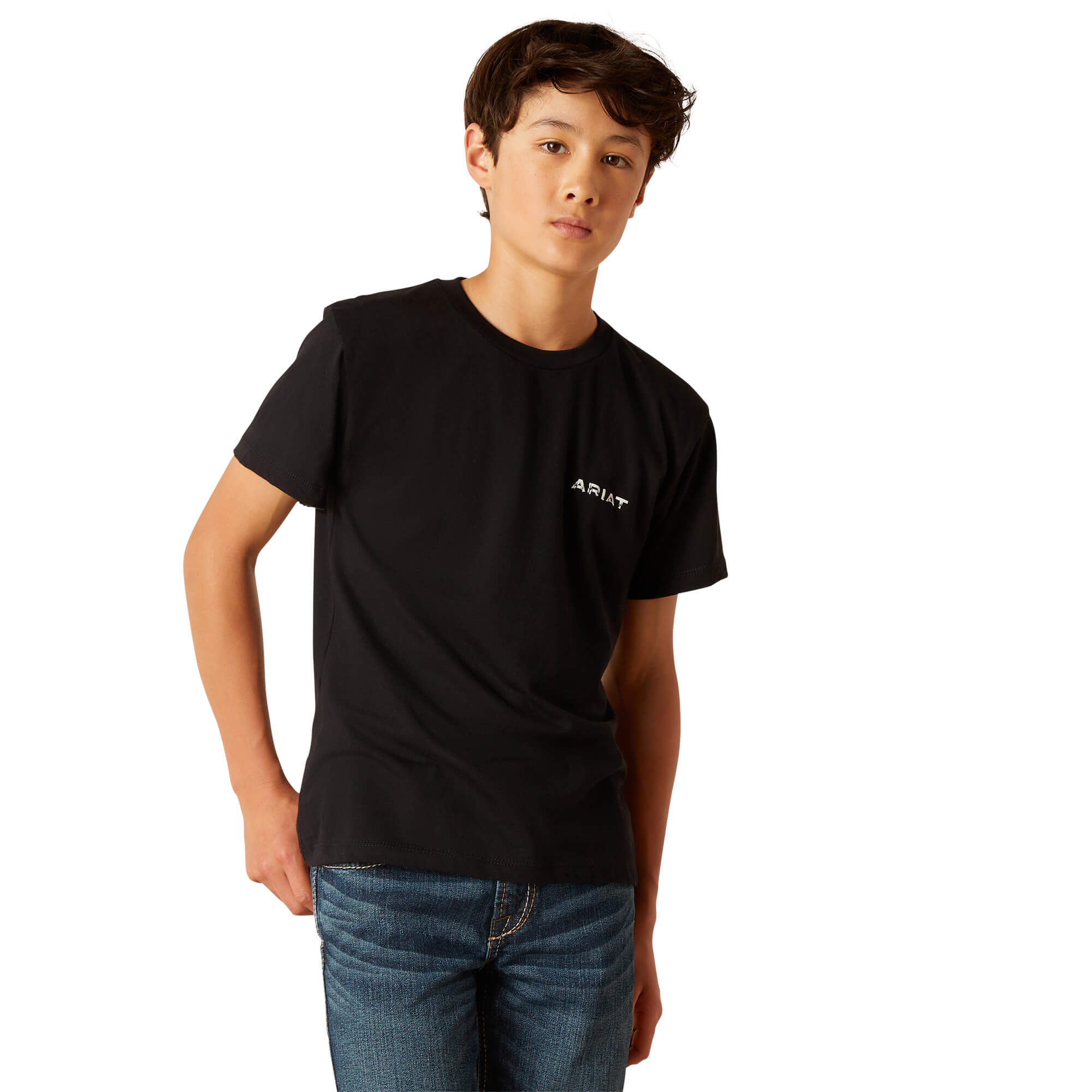 Ariat Kids Black SW Cacti T Shirt