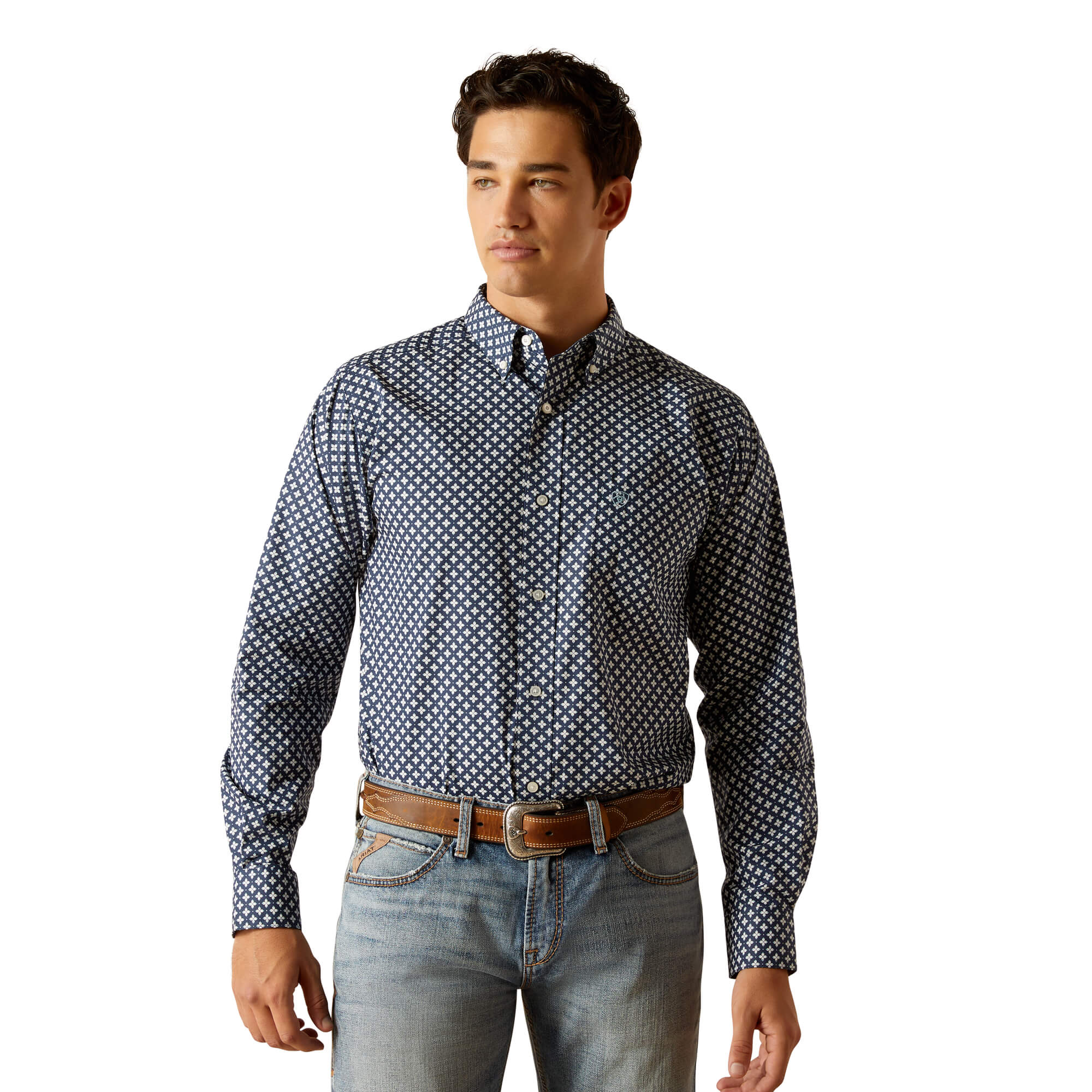 Ariat Mood Indigo Emile Fitted Long Sleeve Shirt