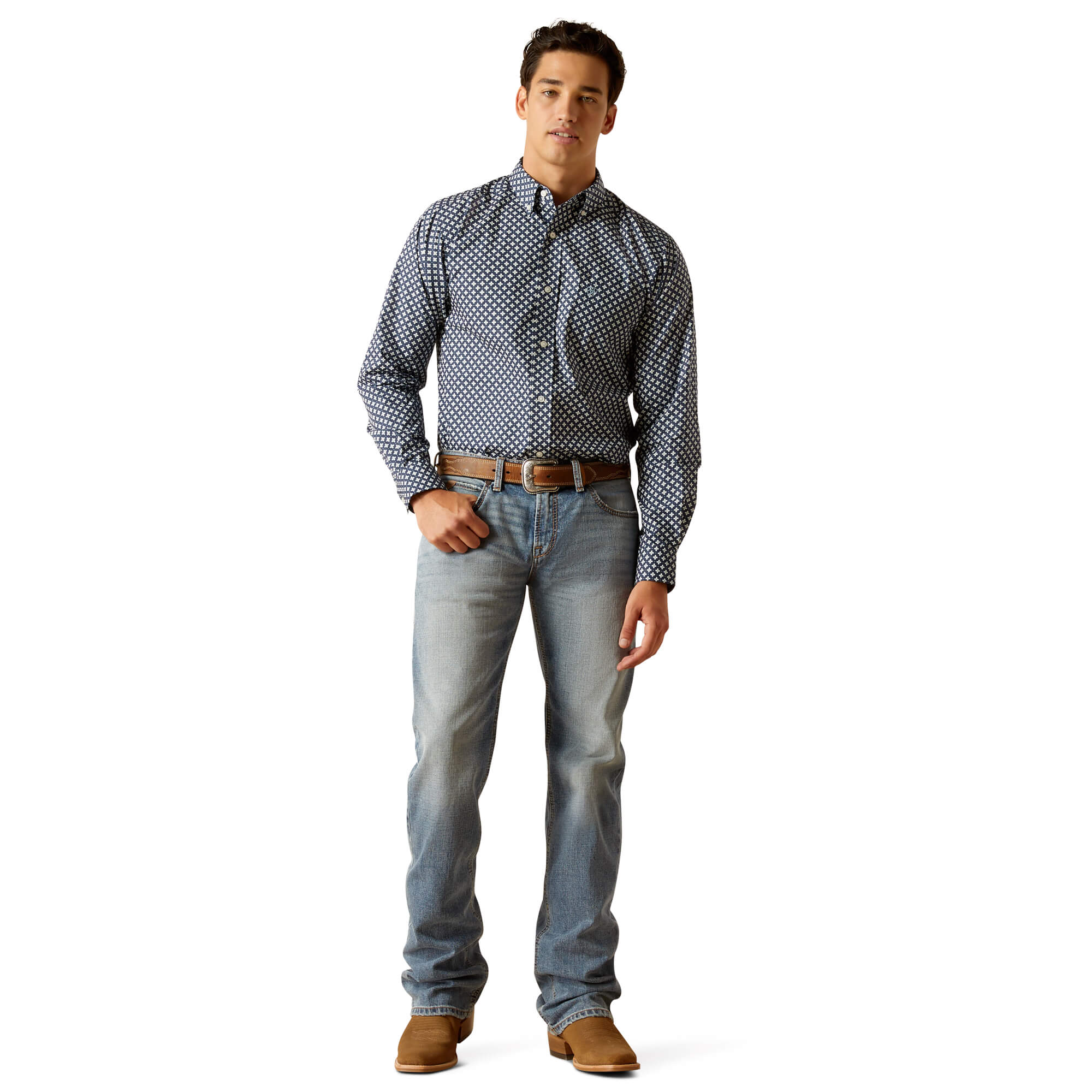 Ariat Mood Indigo Emile Fitted Long Sleeve Shirt