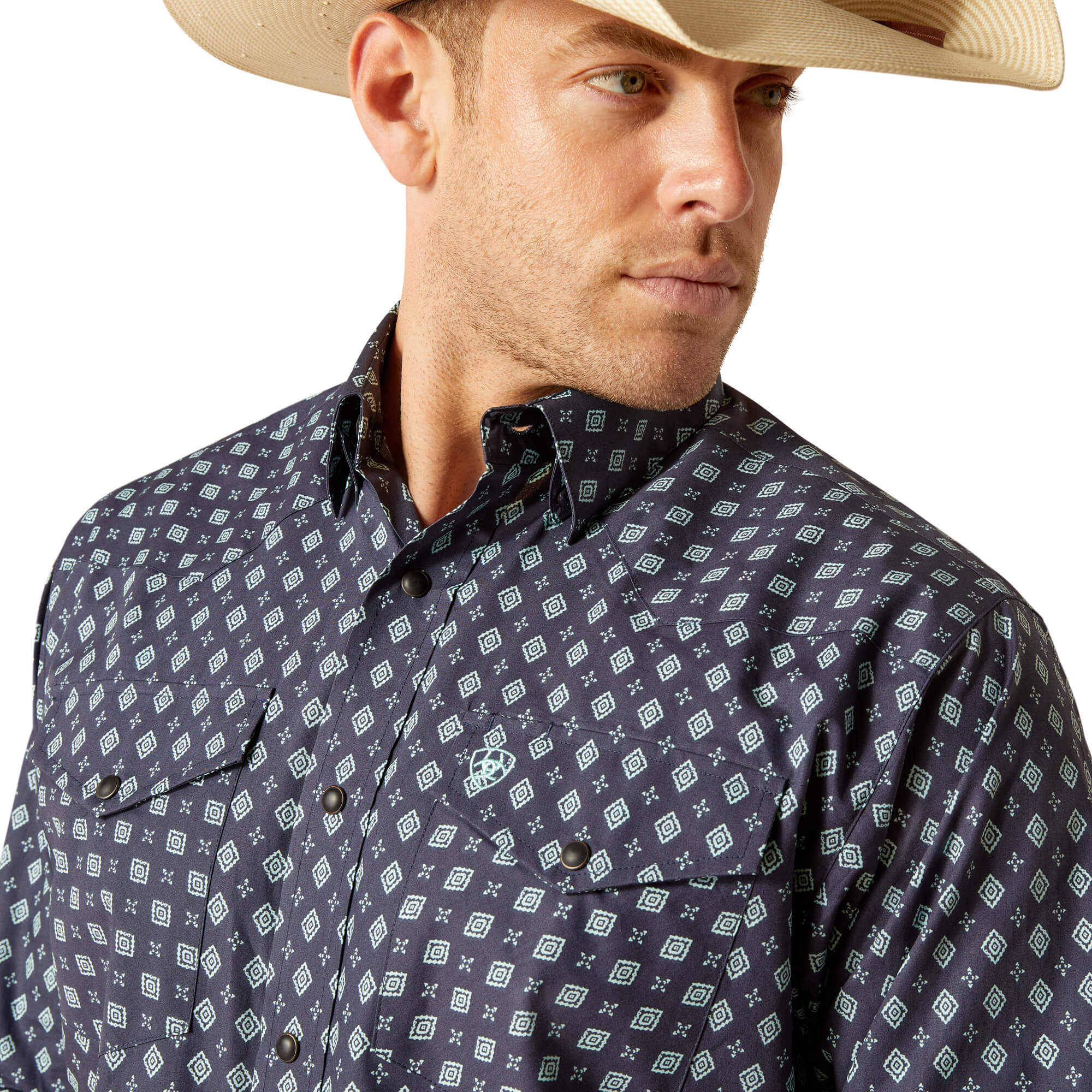 Ariat Mood Indigo Everly Snap Classic Fit Long Sleeve Shirt