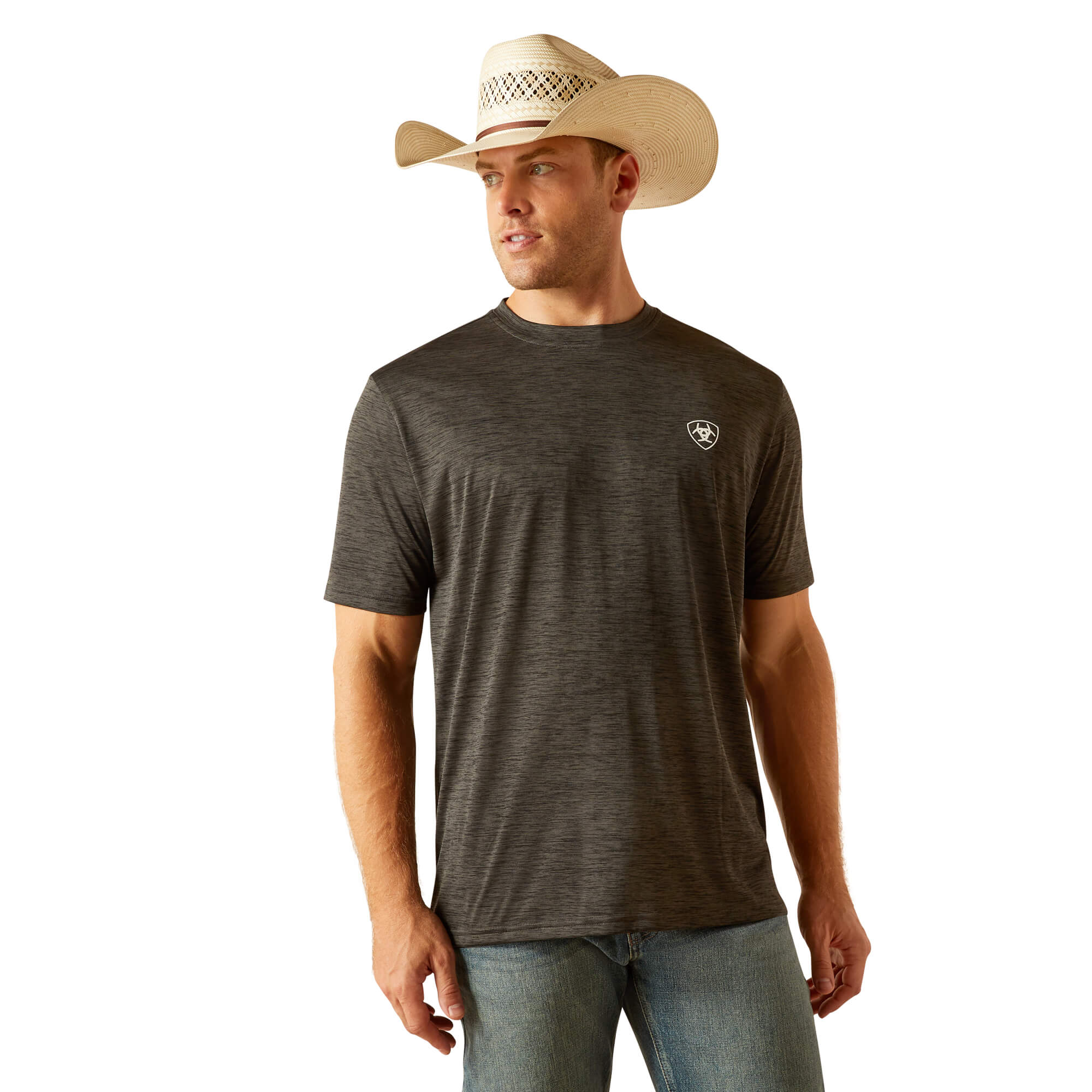 Ariat Charcoal Charger Crestline T-Shirt