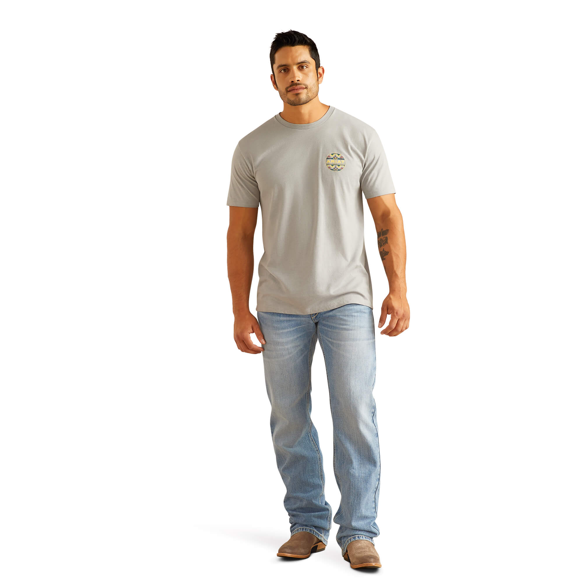 Ariat Stone Heather Western Geo T-Shirt