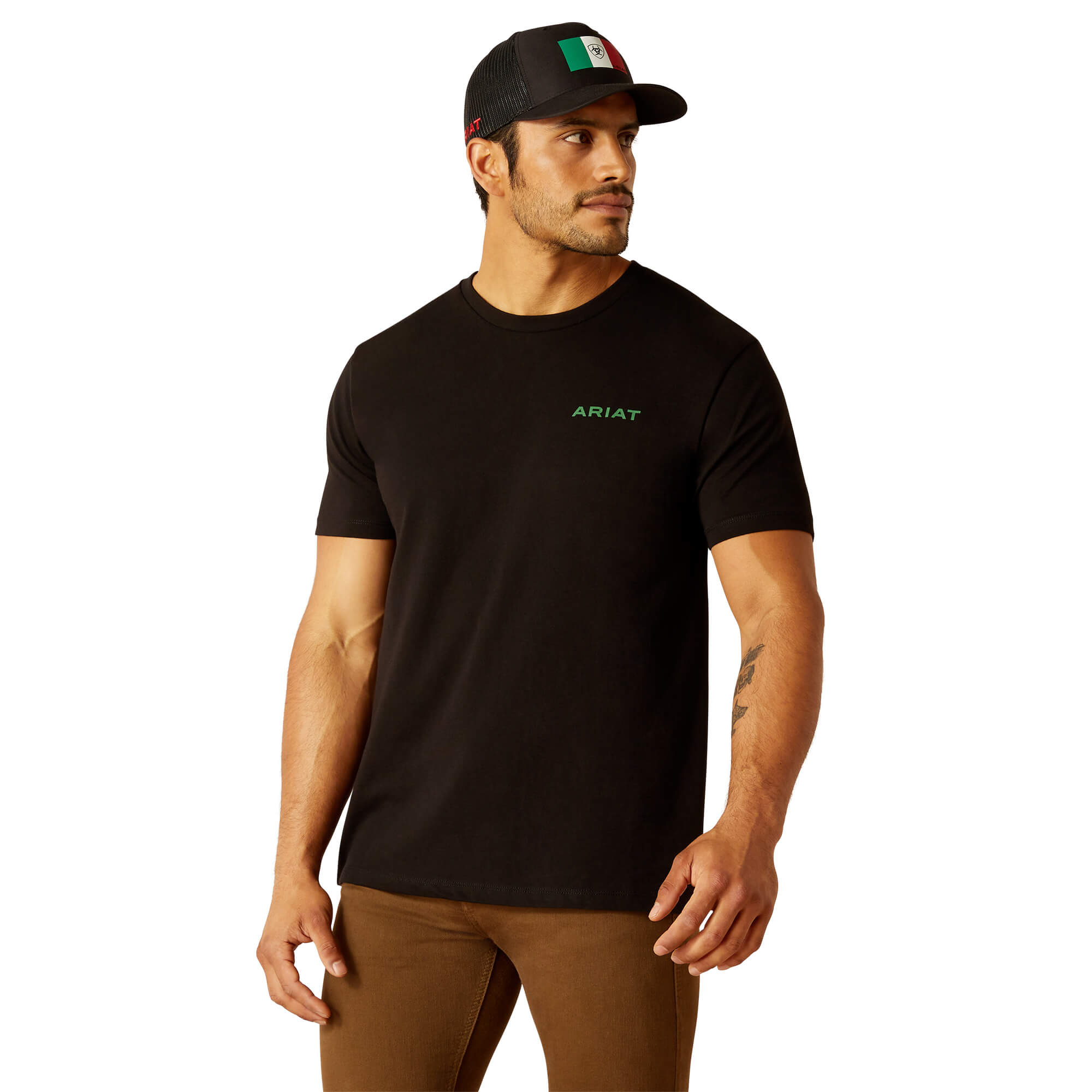 Ariat Black Wooden Badges T-Shirt