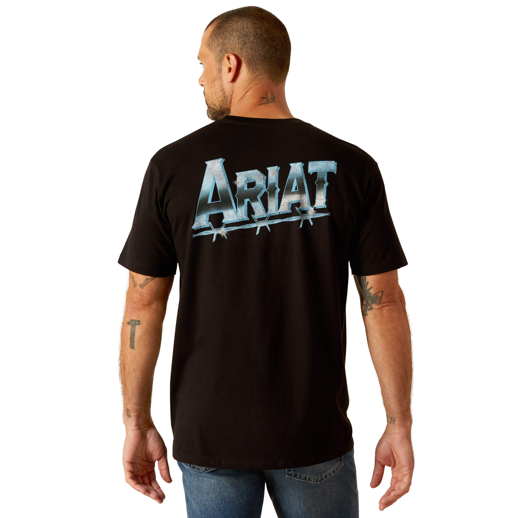 Ariat Black Chrome Wire T-Shirt