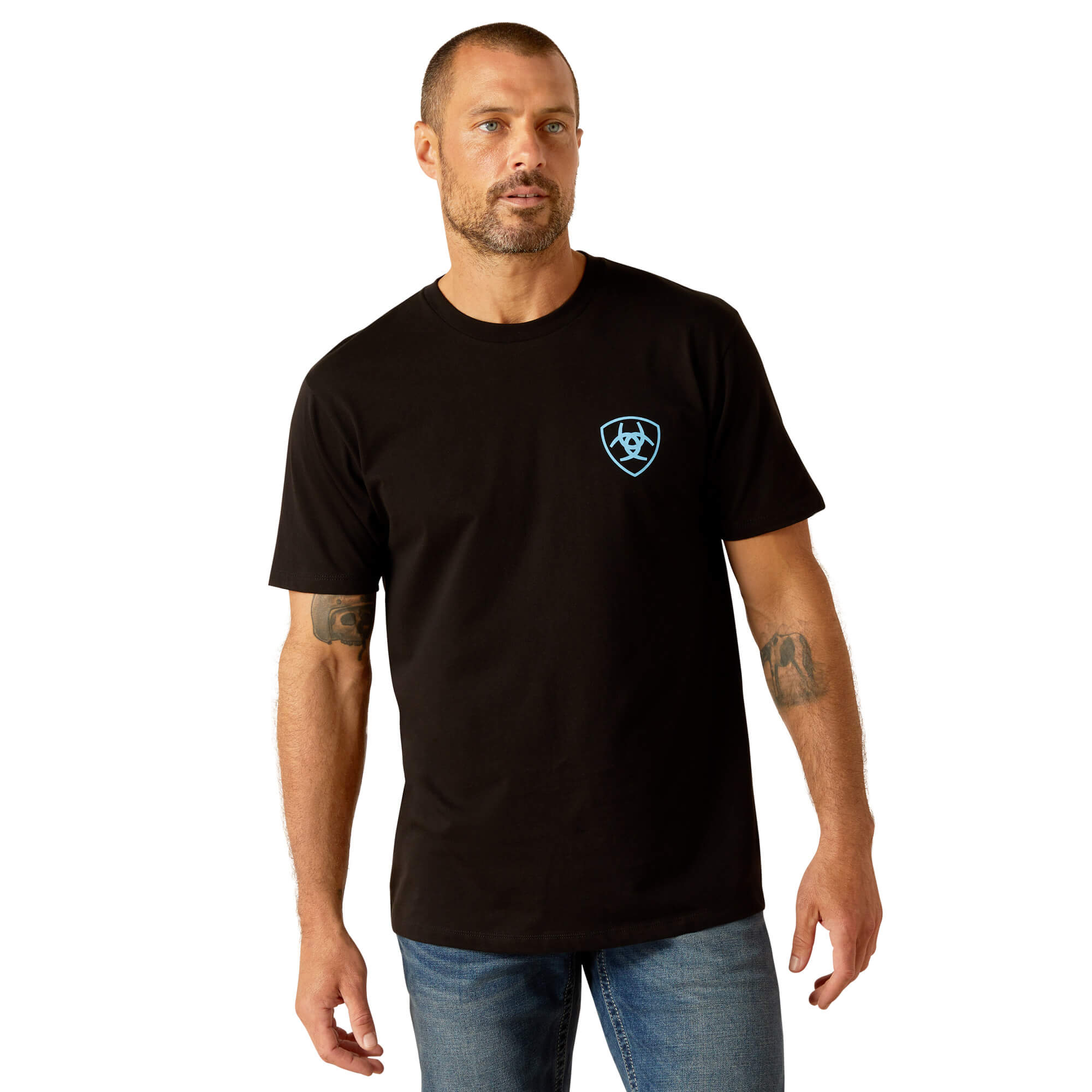 Ariat Black Chrome Wire T-Shirt