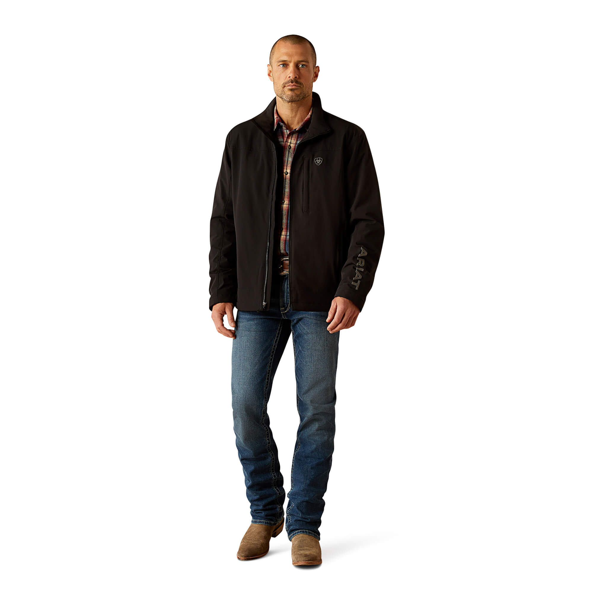 Ariat Black Pioneer Stretchshell Jacket