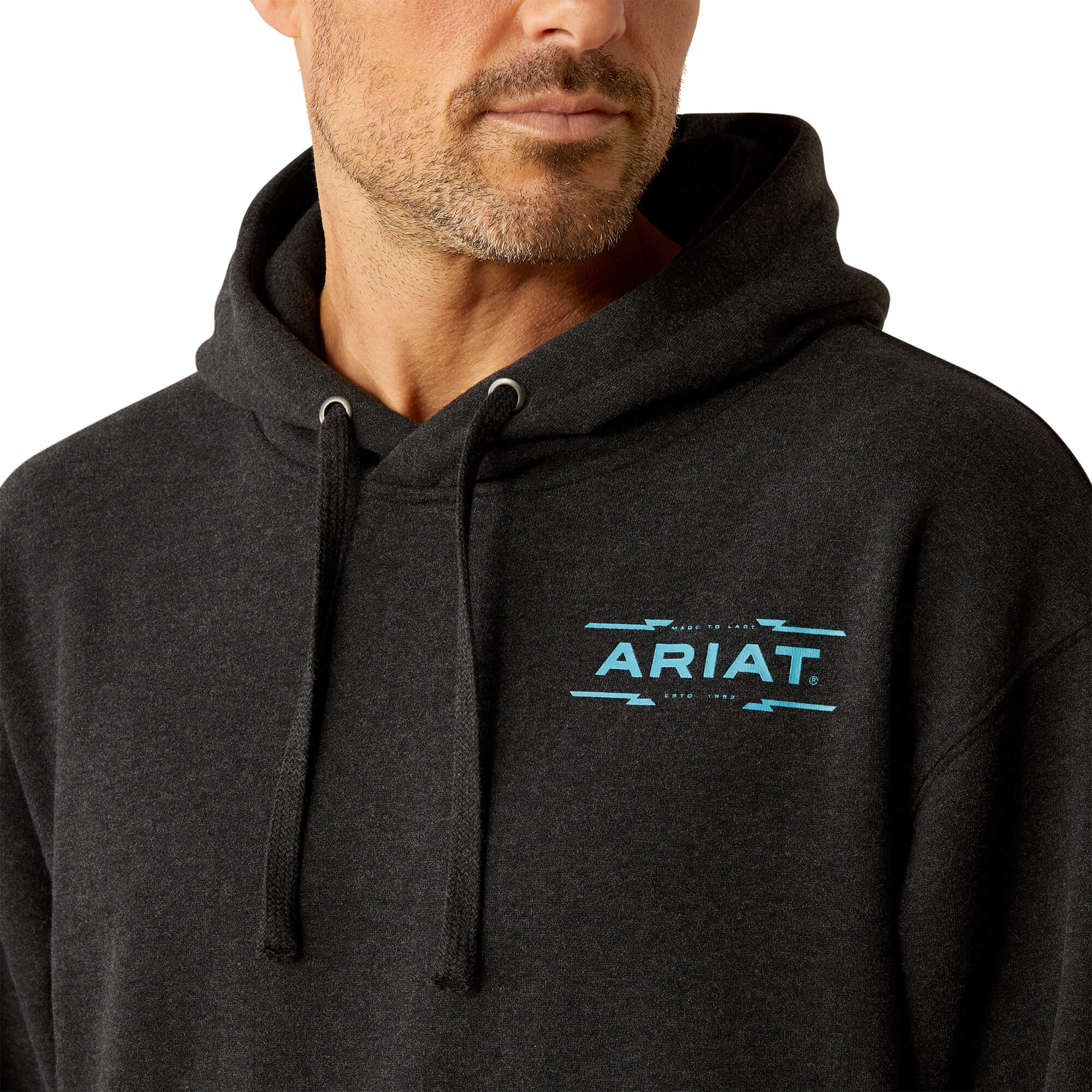 Ariat Black Heather Diamond Canyon Hoodie