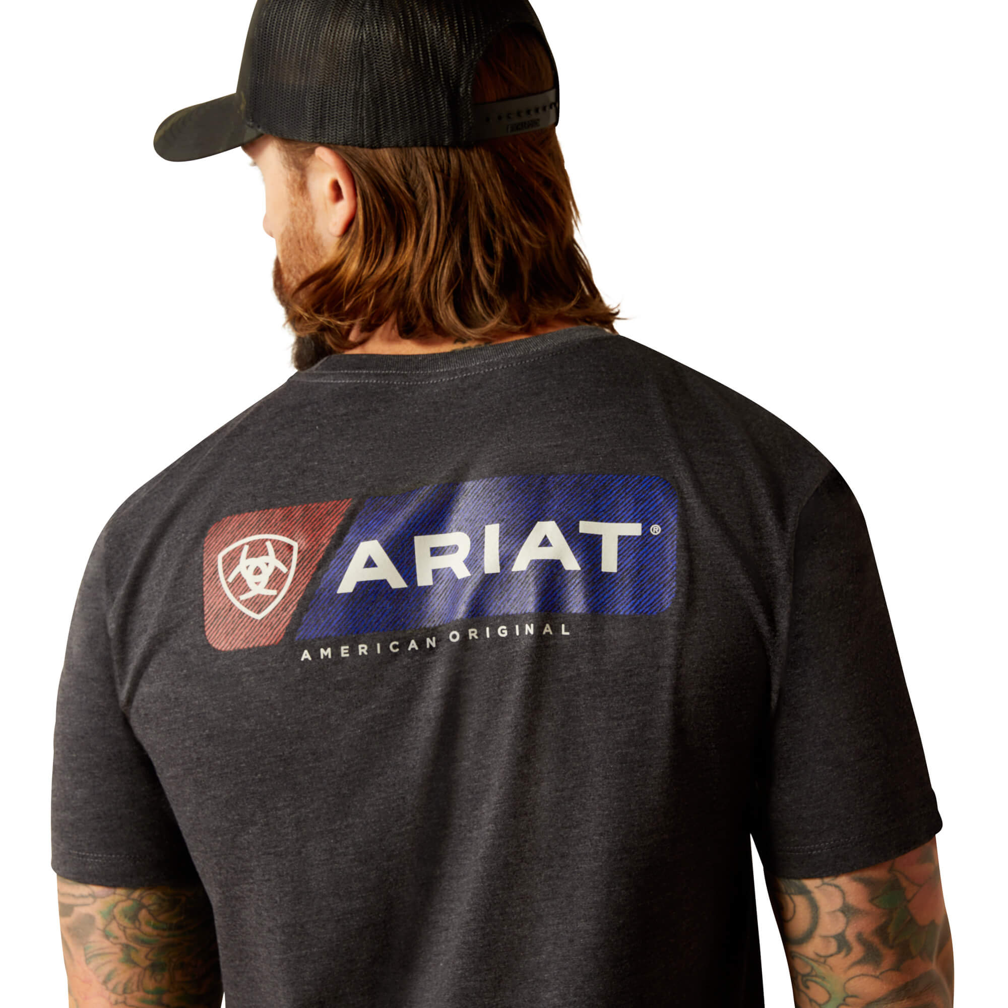 Ariat Charcoal Heather Original Lines T-Shirt