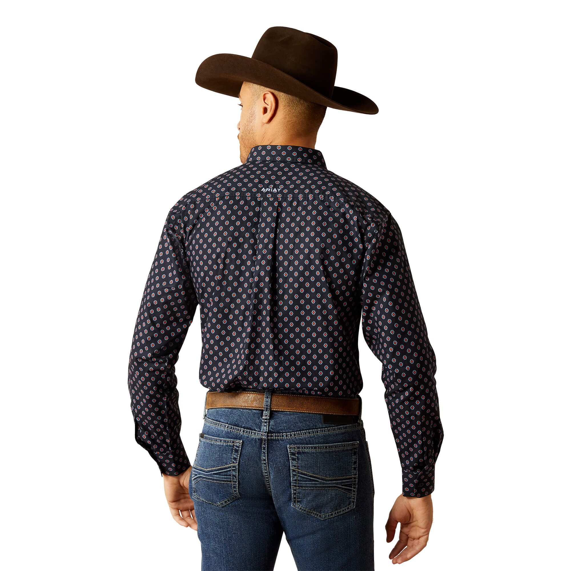 Ariat Dark Blue Taylor Classic Fit Long Sleeve Shirt