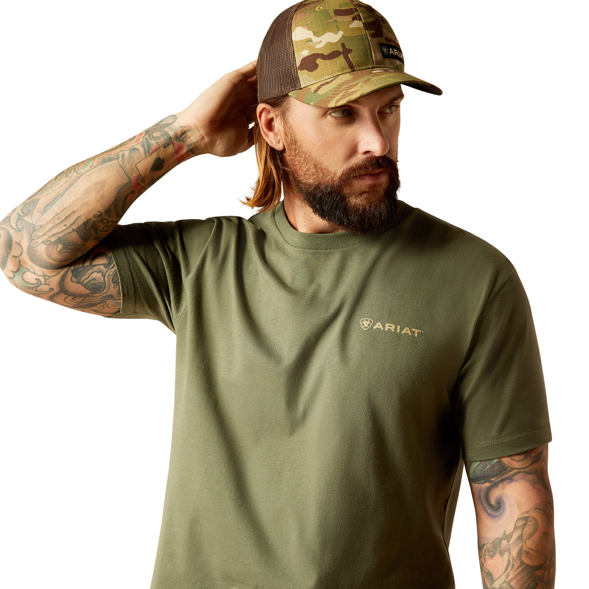 Ariat Surplus Green Duck T-Shirt