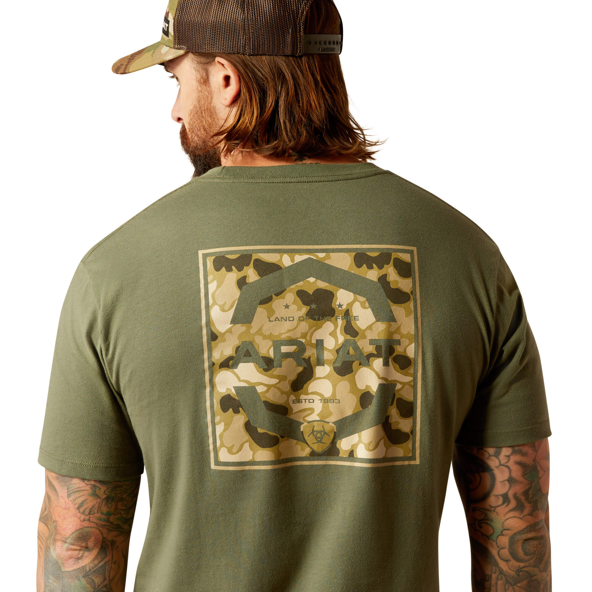 Ariat Surplus Green Duck T-Shirt