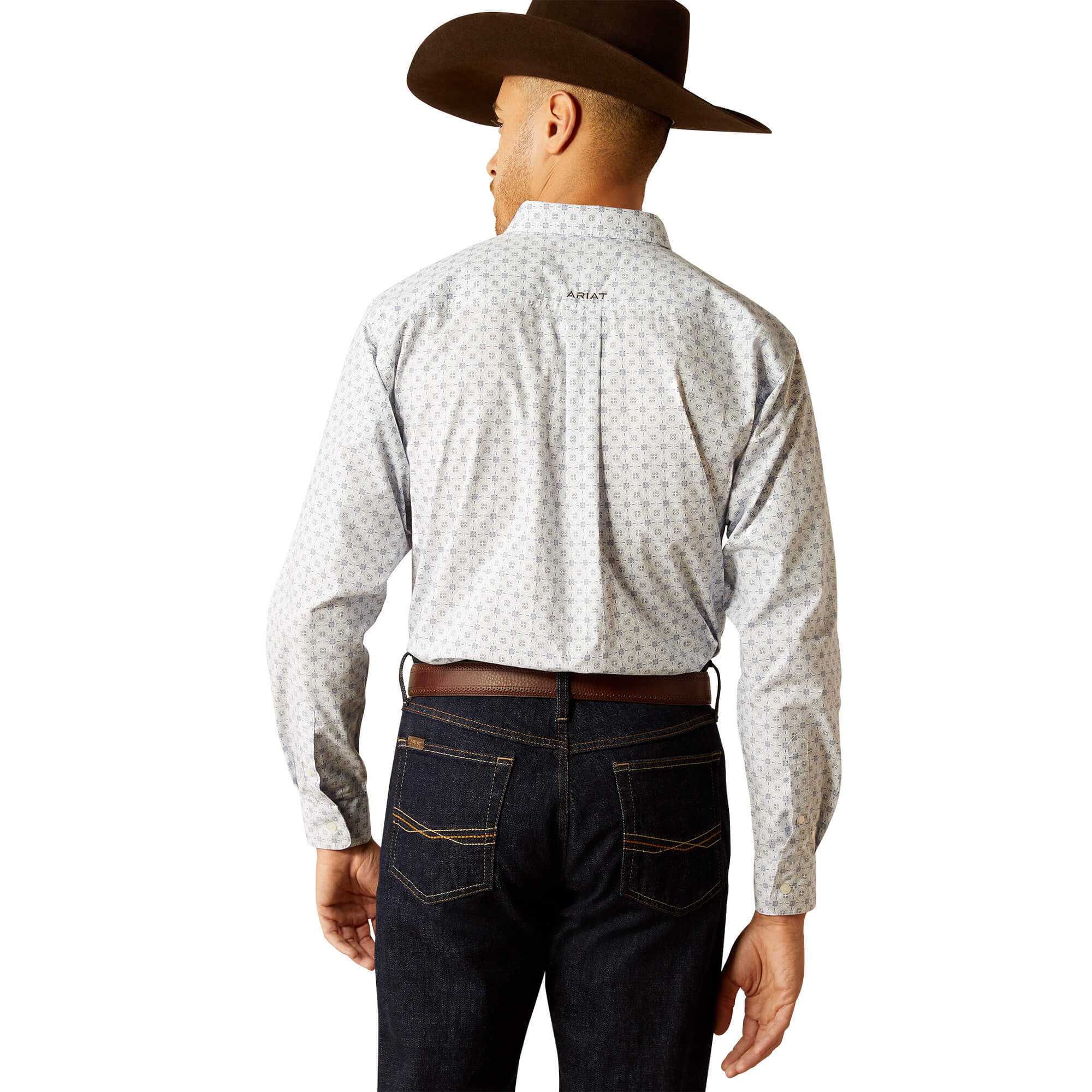 Ariat Light Blue Team Cody Classic Fit Long Sleeve Shirt