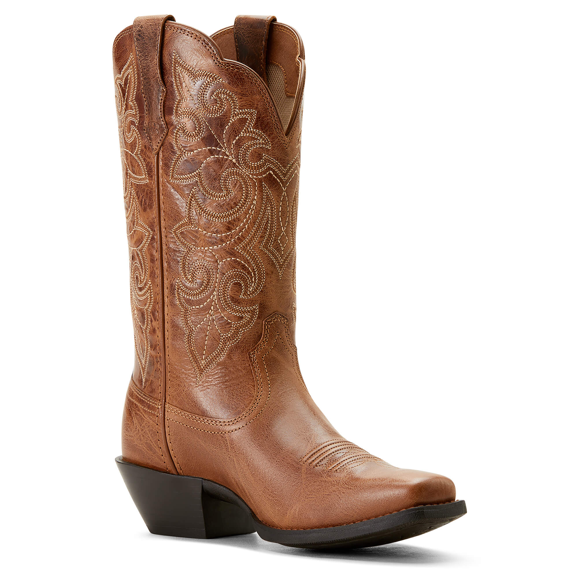 Ariat Women's Ready Russet Round Up Square Toe Western Boot