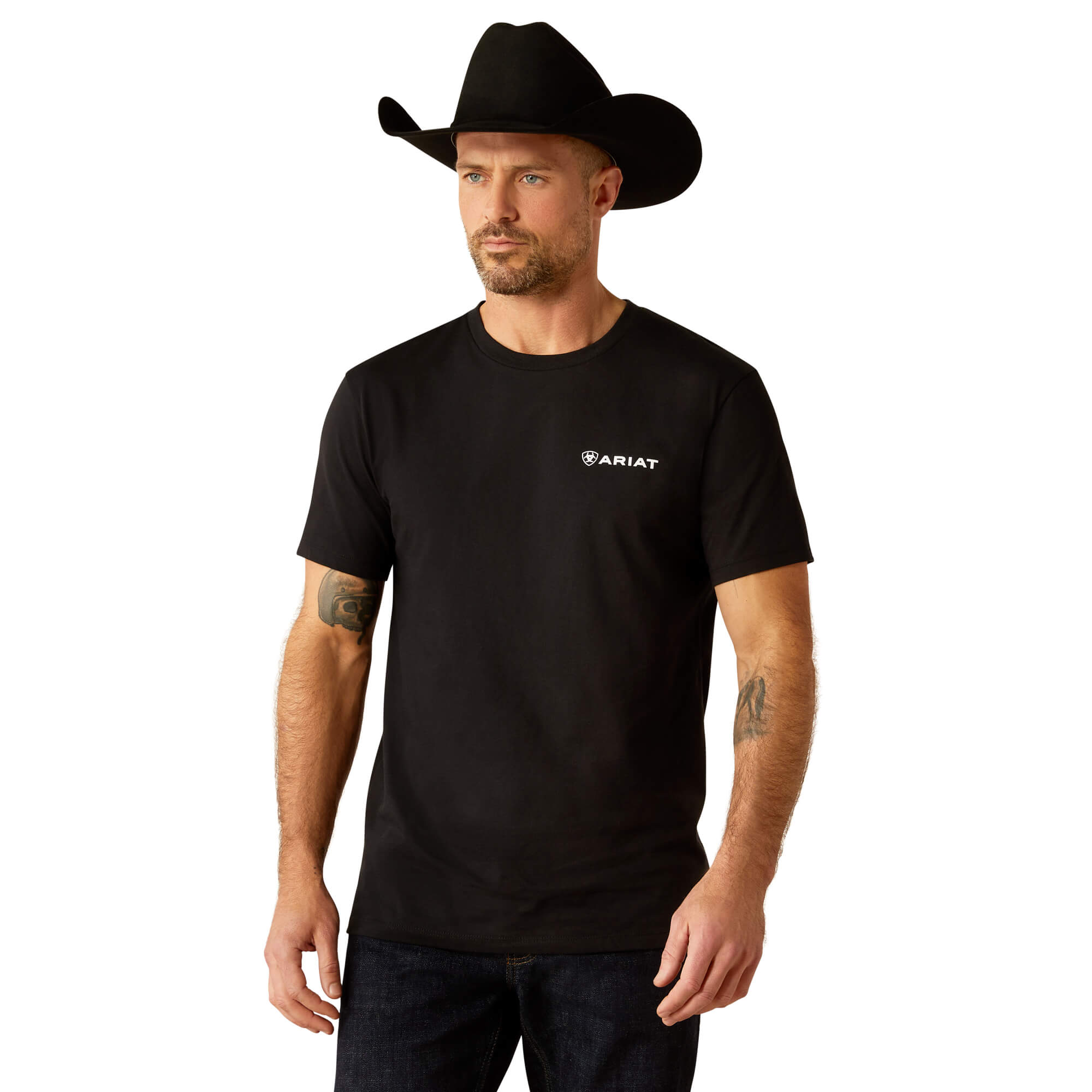 Ariat Black Rugged American Shield T-Shirt