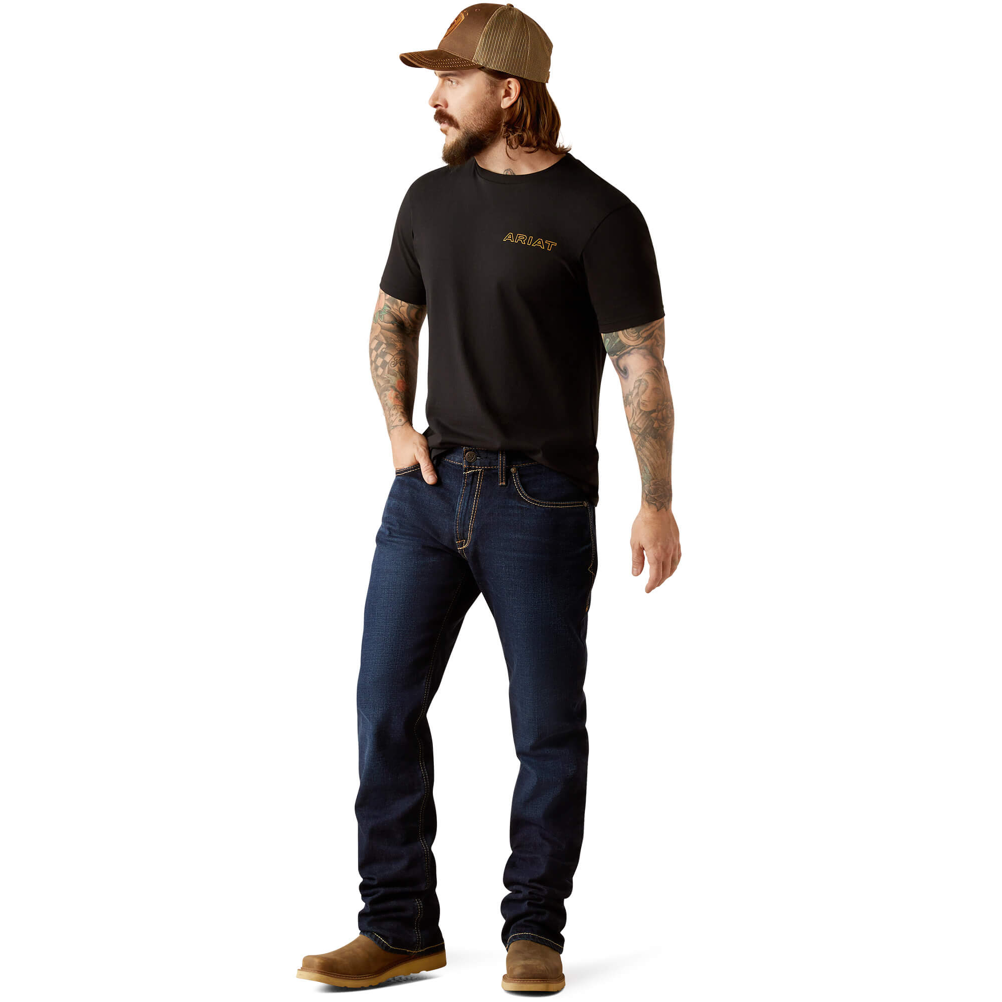 Ariat Black Western Wear T-Shirt