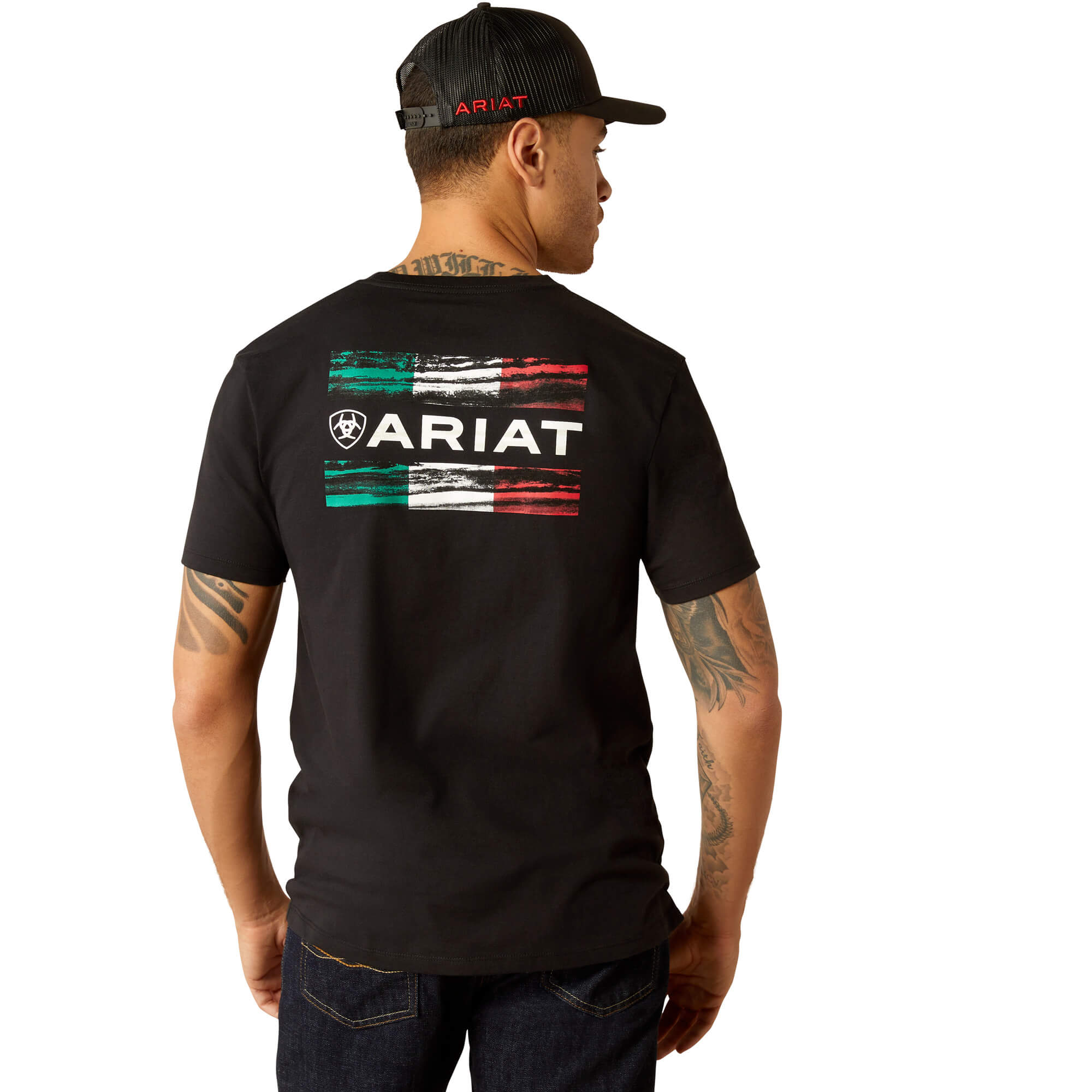 Ariat Black Viva Mexico Wood T-Shirt