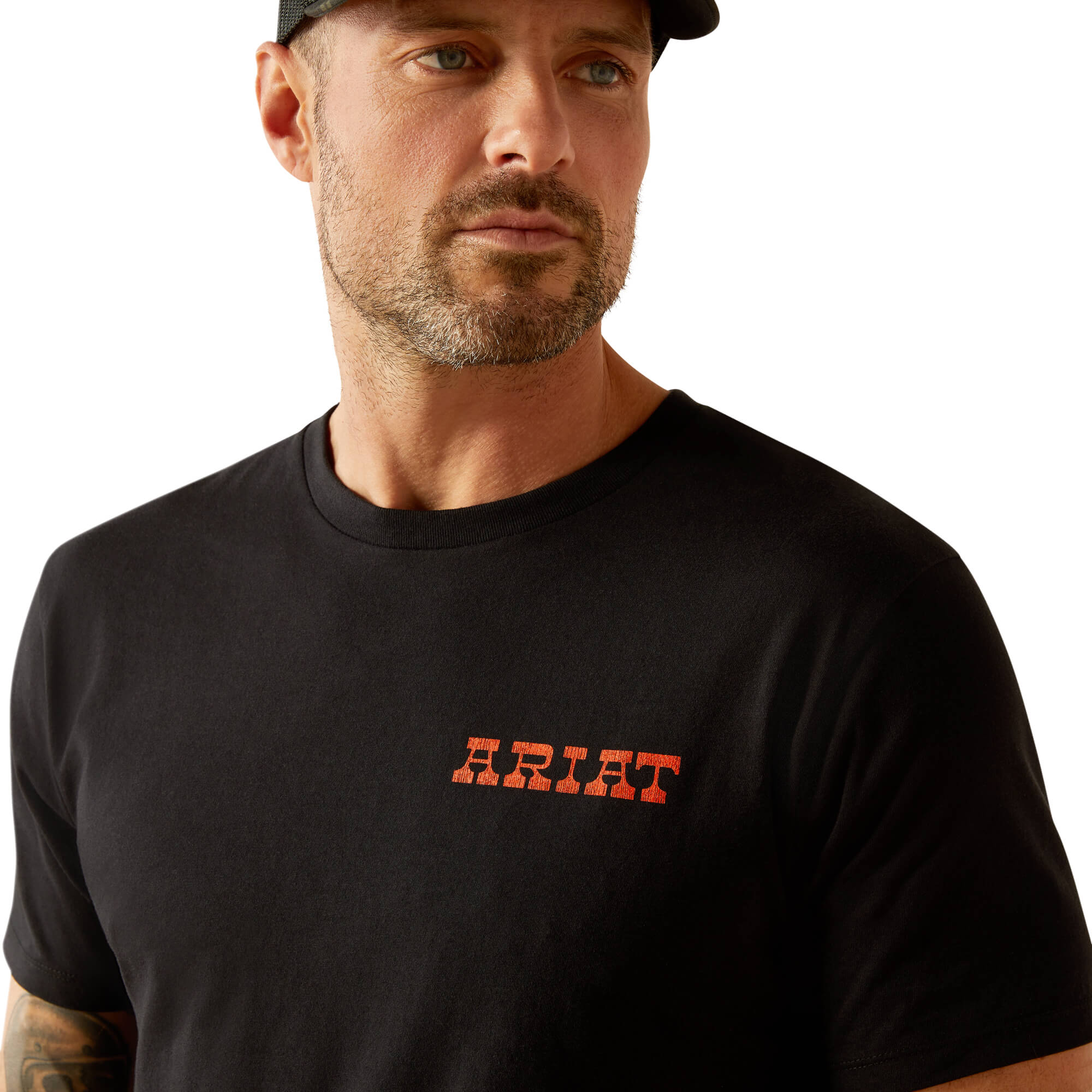 Ariat Black Denim Badge T-Shirt