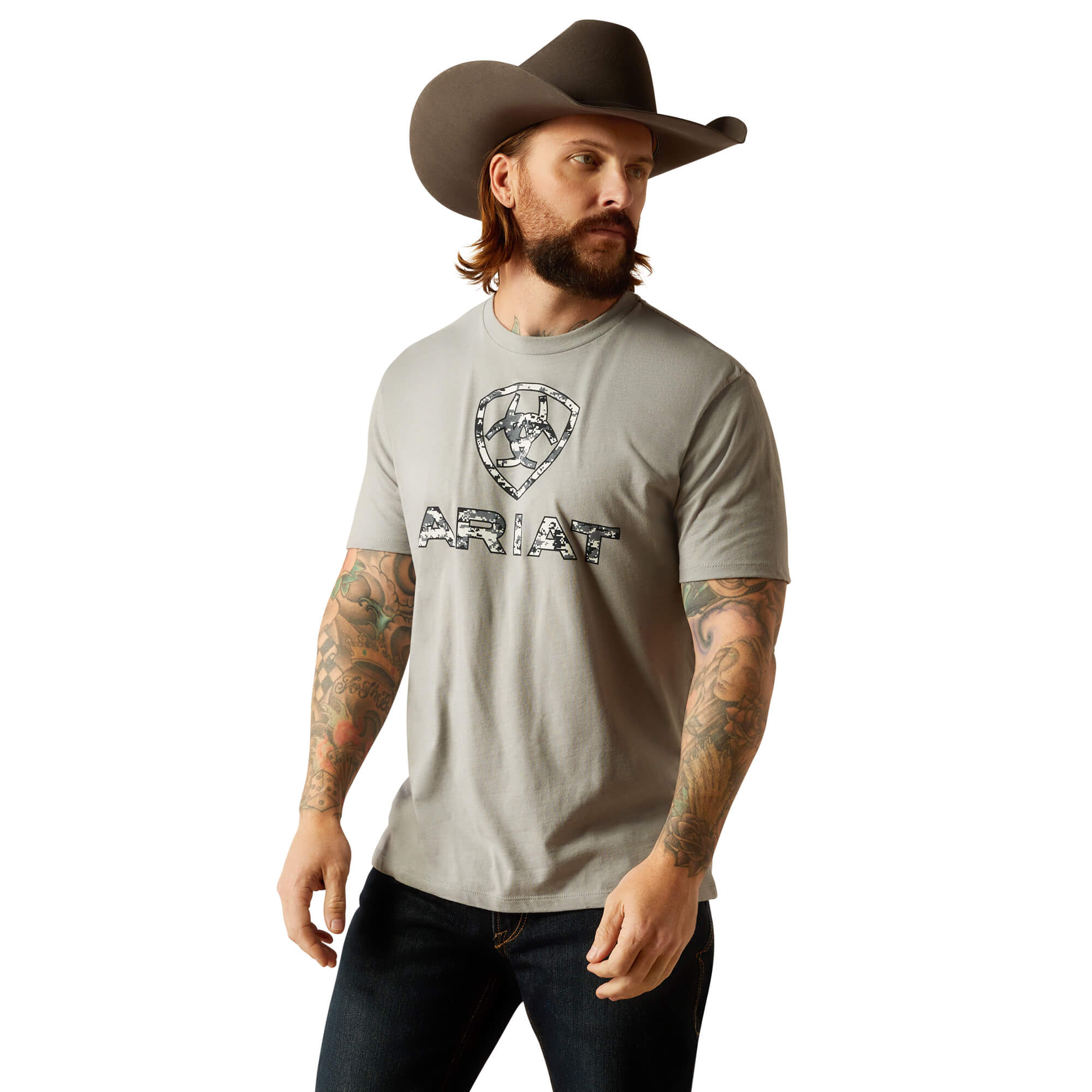 Ariat Stone Heather DigiCamo Liberty T-Shirt