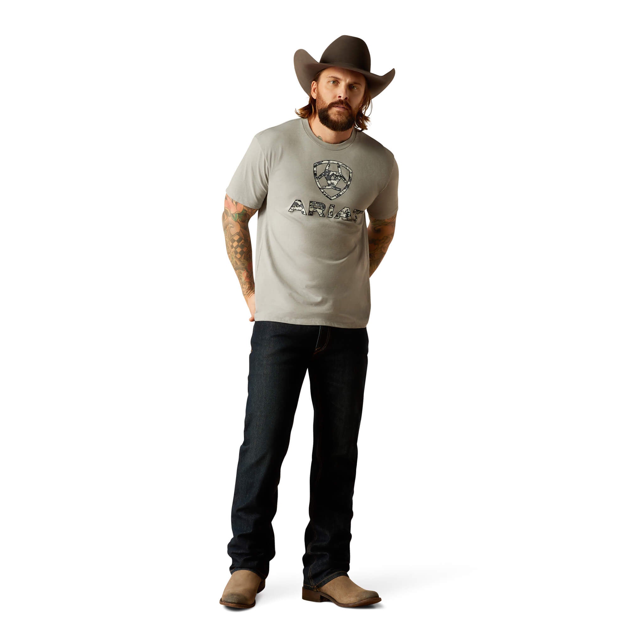 Ariat Stone Heather DigiCamo Liberty T-Shirt