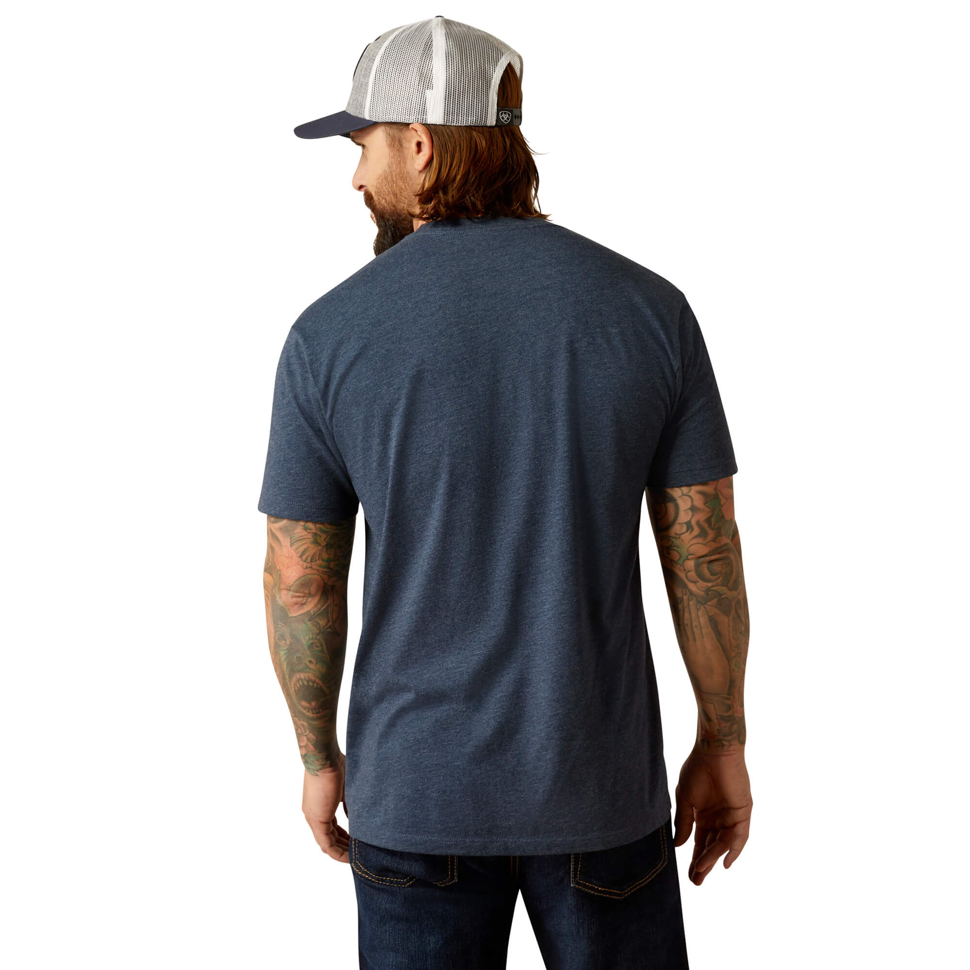 Ariat Navy Heather DigiCamo Liberty T-Shirt