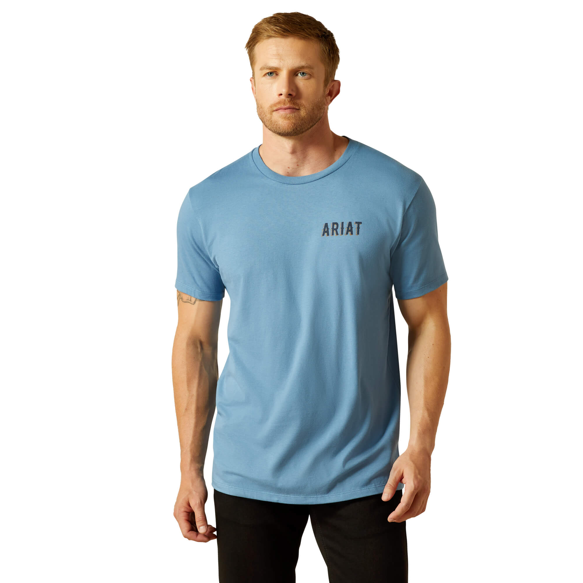 Ariat Coronet Blue Blazing Saddle T-Shirt