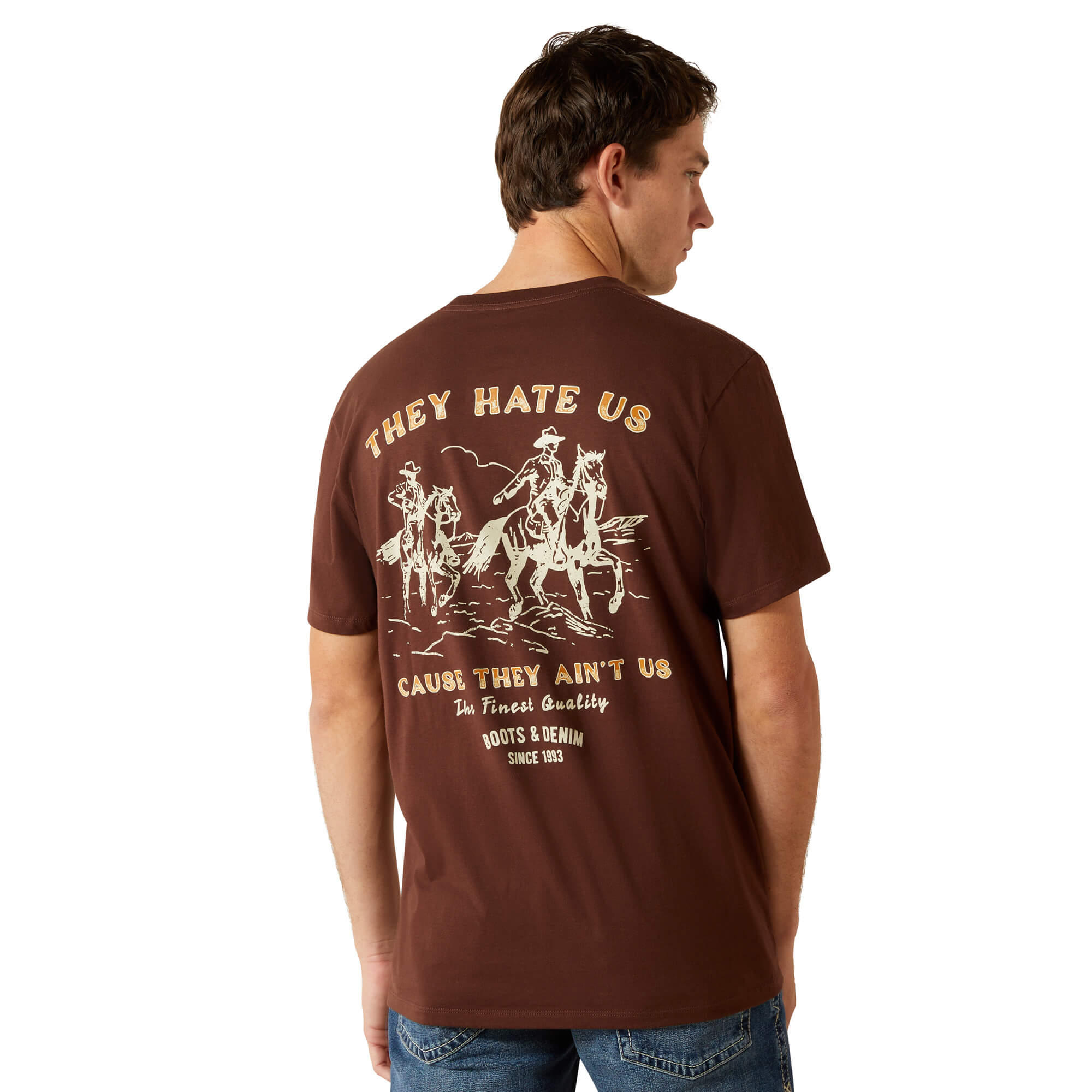 Ariat Deep Mahogany Haters Club T-Shirt