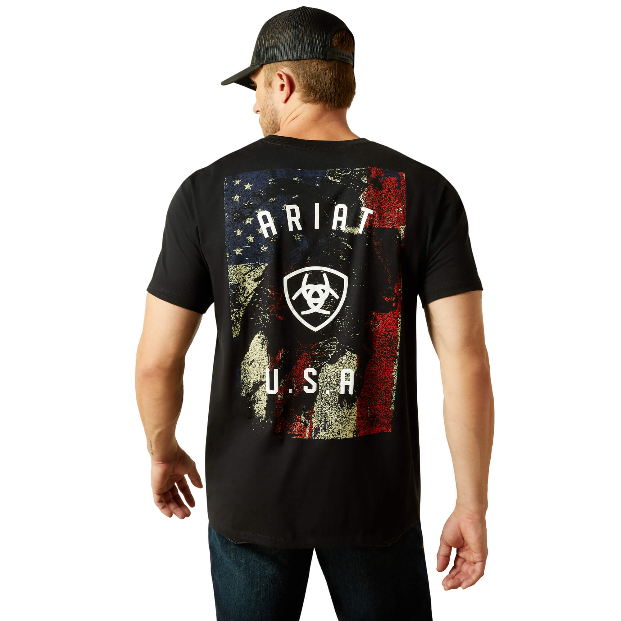 Ariat Black Faded Bull T-Shirt