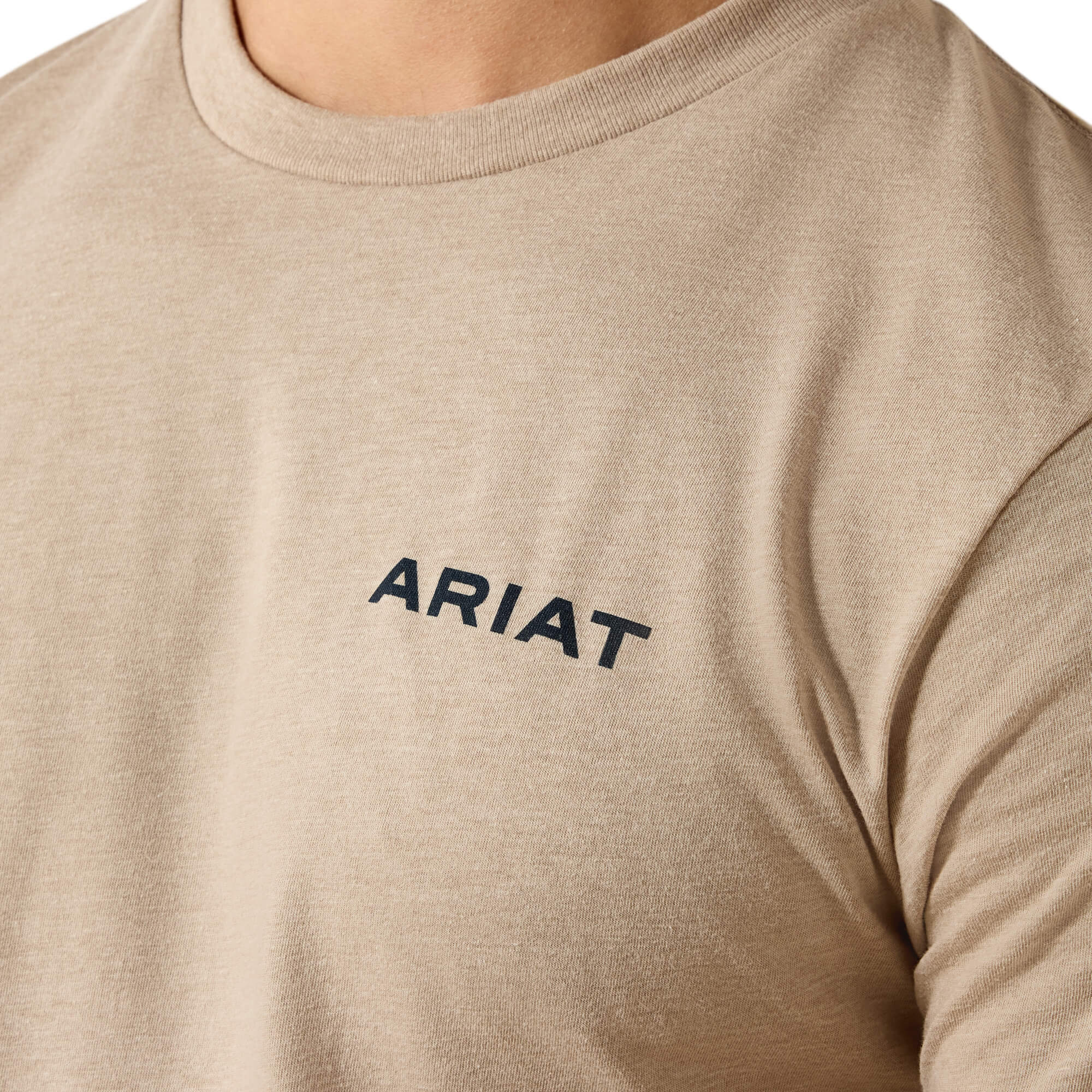 Ariat Brindle Heather Sandstone Shield T-Shirt