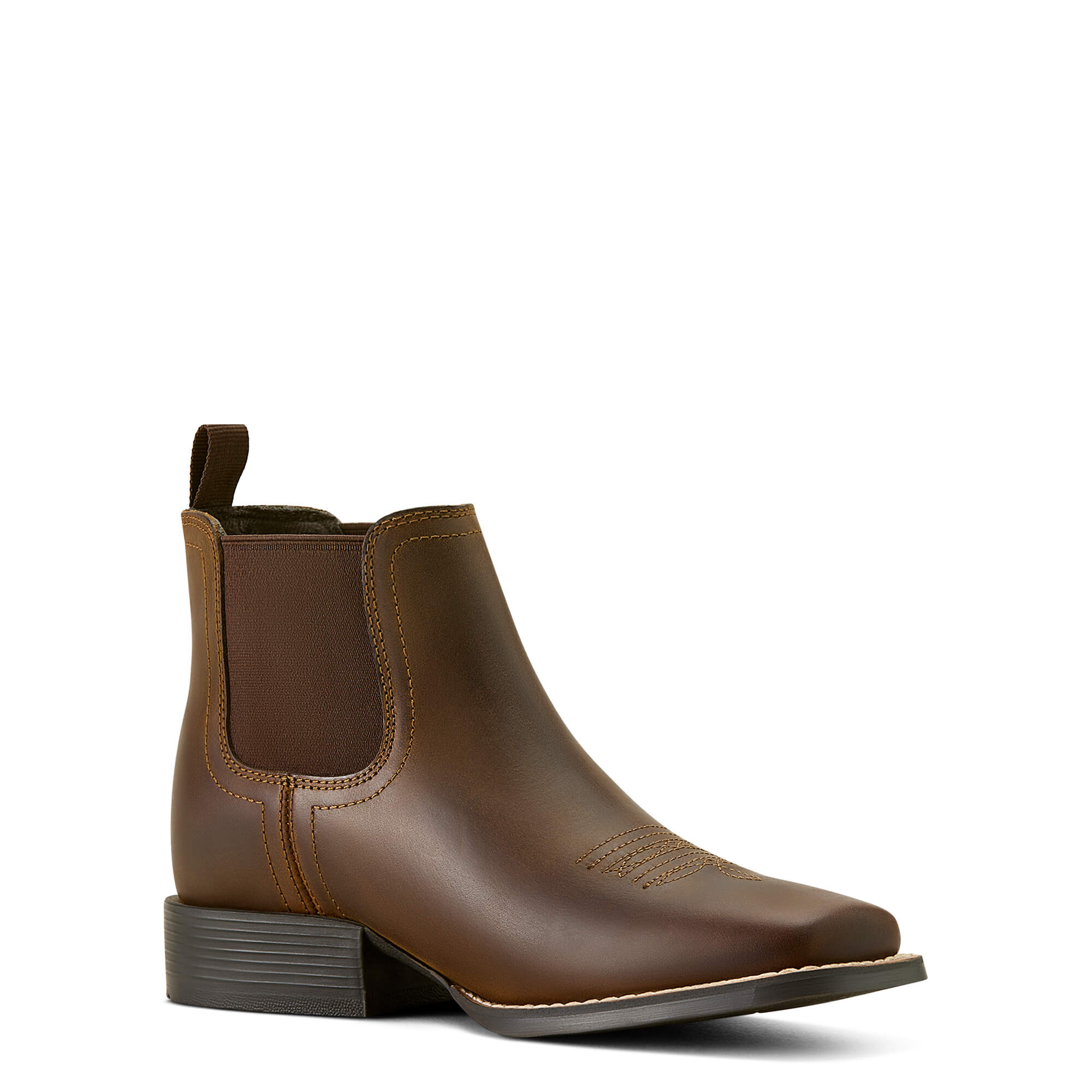 Ariat Youth Distressed Brown Chelsea Booker Western Boot