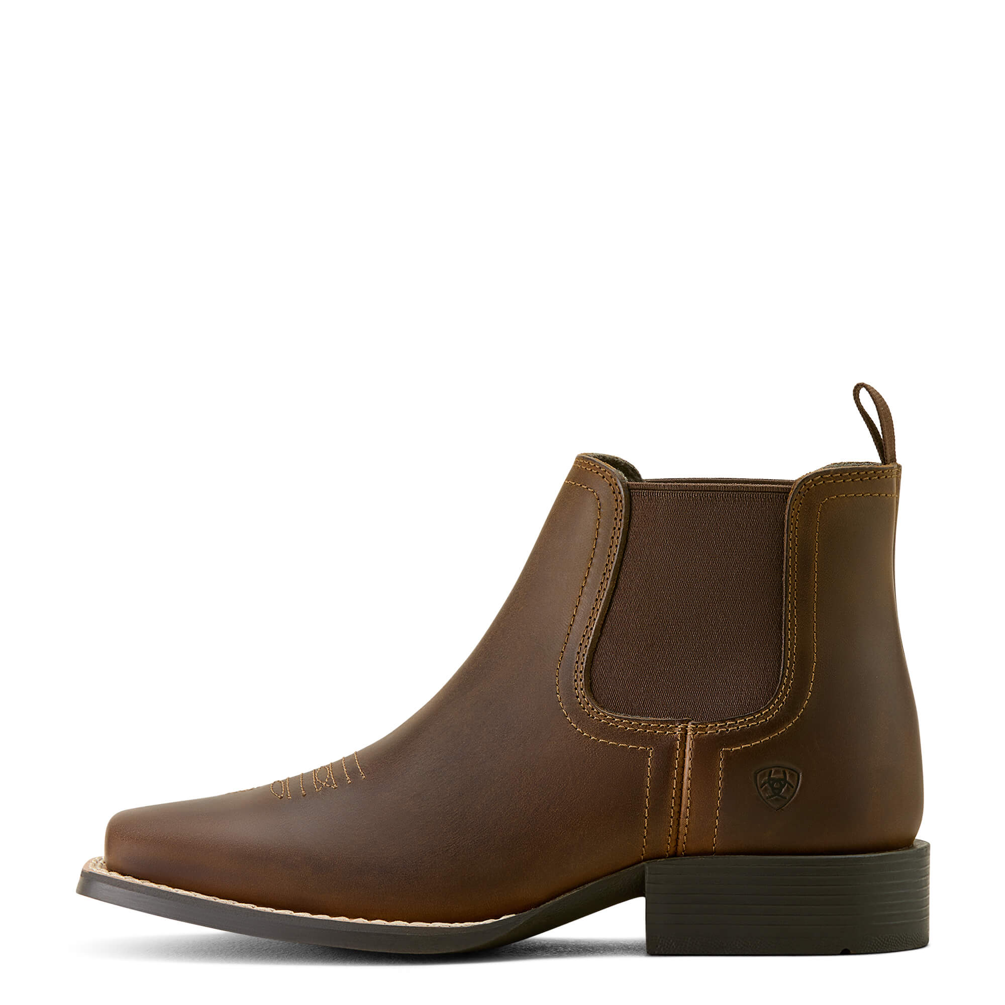 Ariat Youth Distressed Brown Chelsea Booker Western Boot