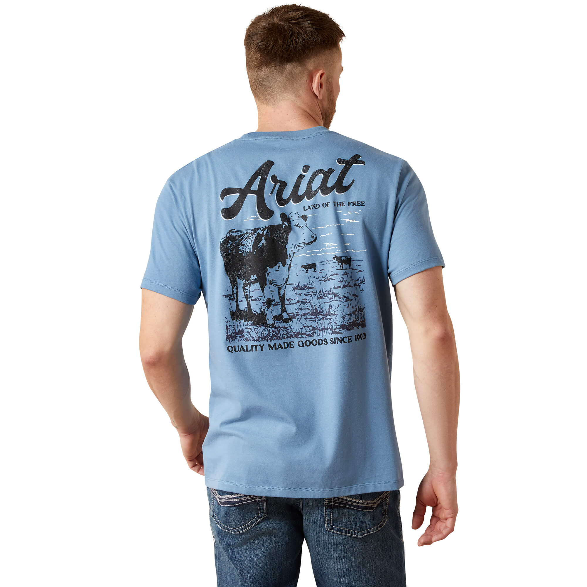 Ariat Coronet Blue Cattle Co T-Shirt
