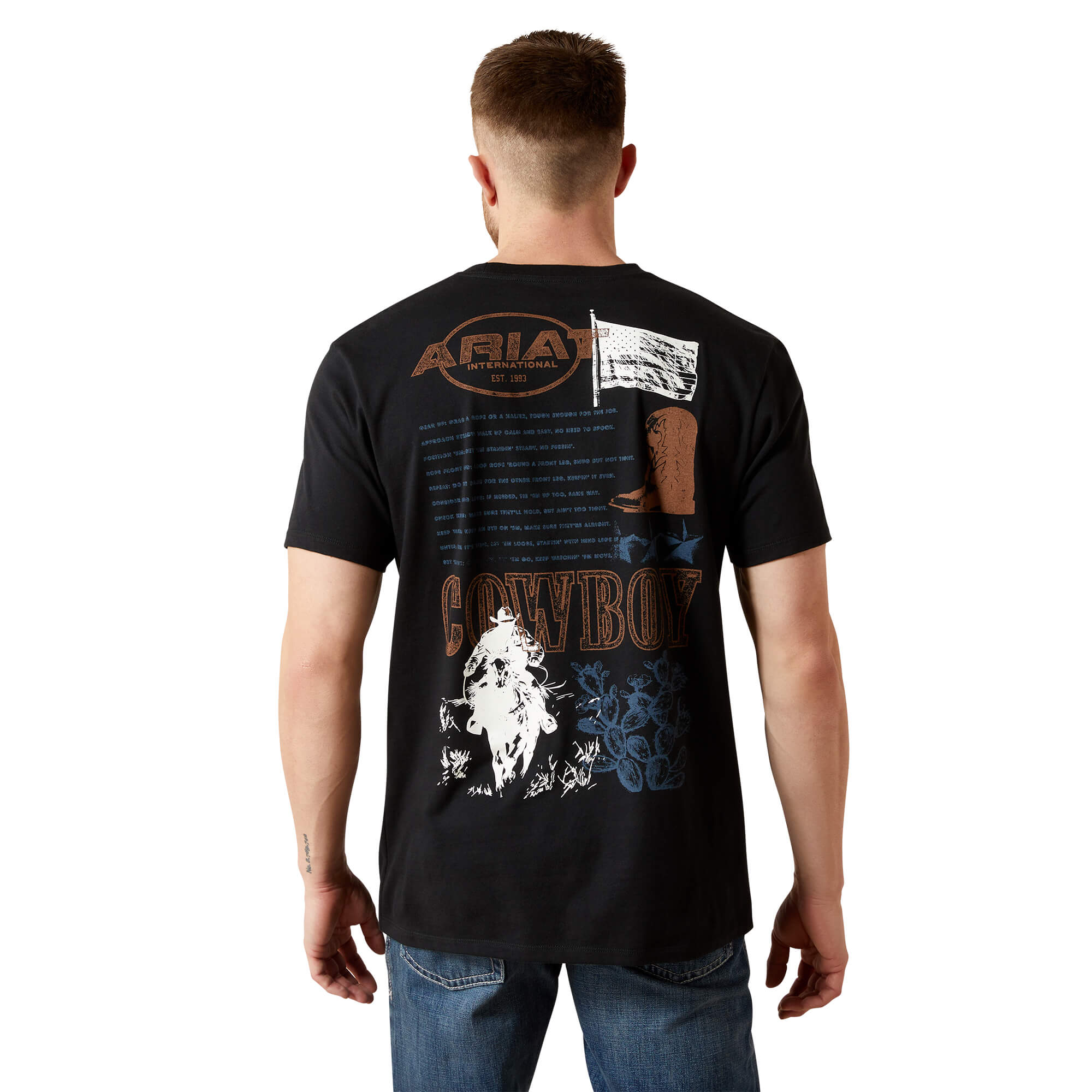 Ariat Black Maximal Collage T-Shirt
