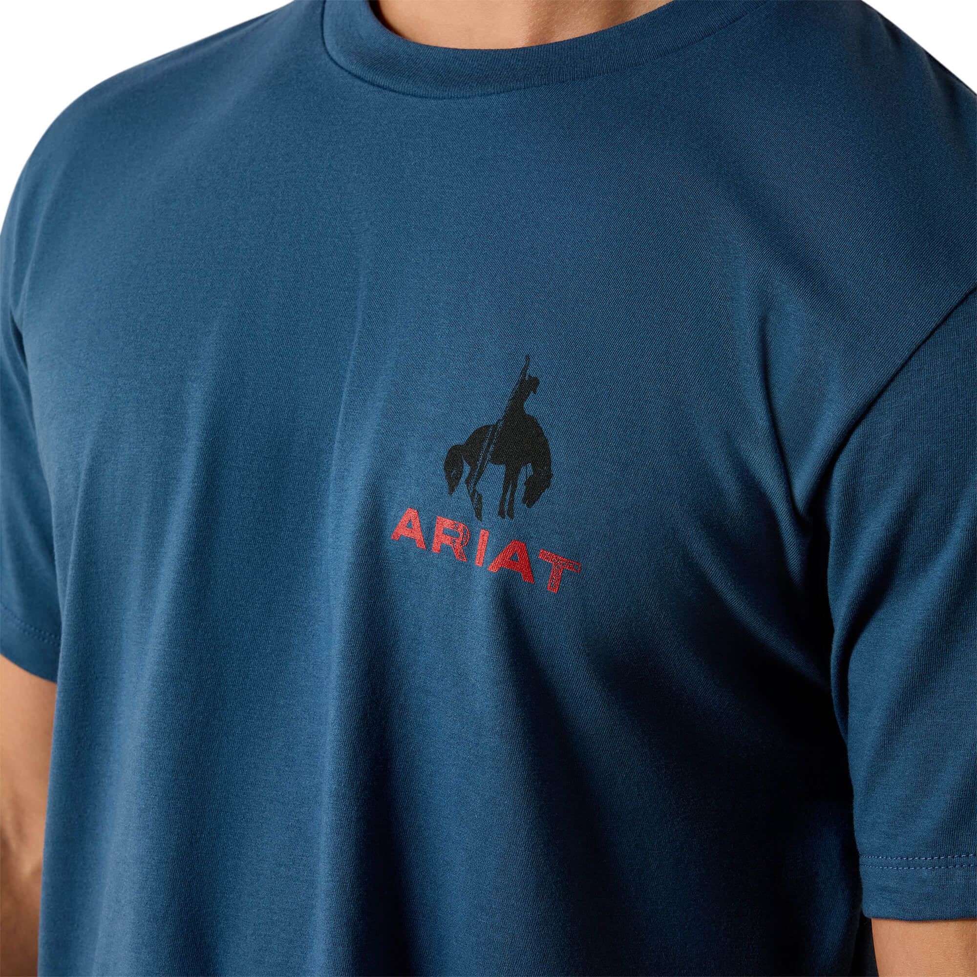 Ariat Key Largo Bronco Flag T-Shirt