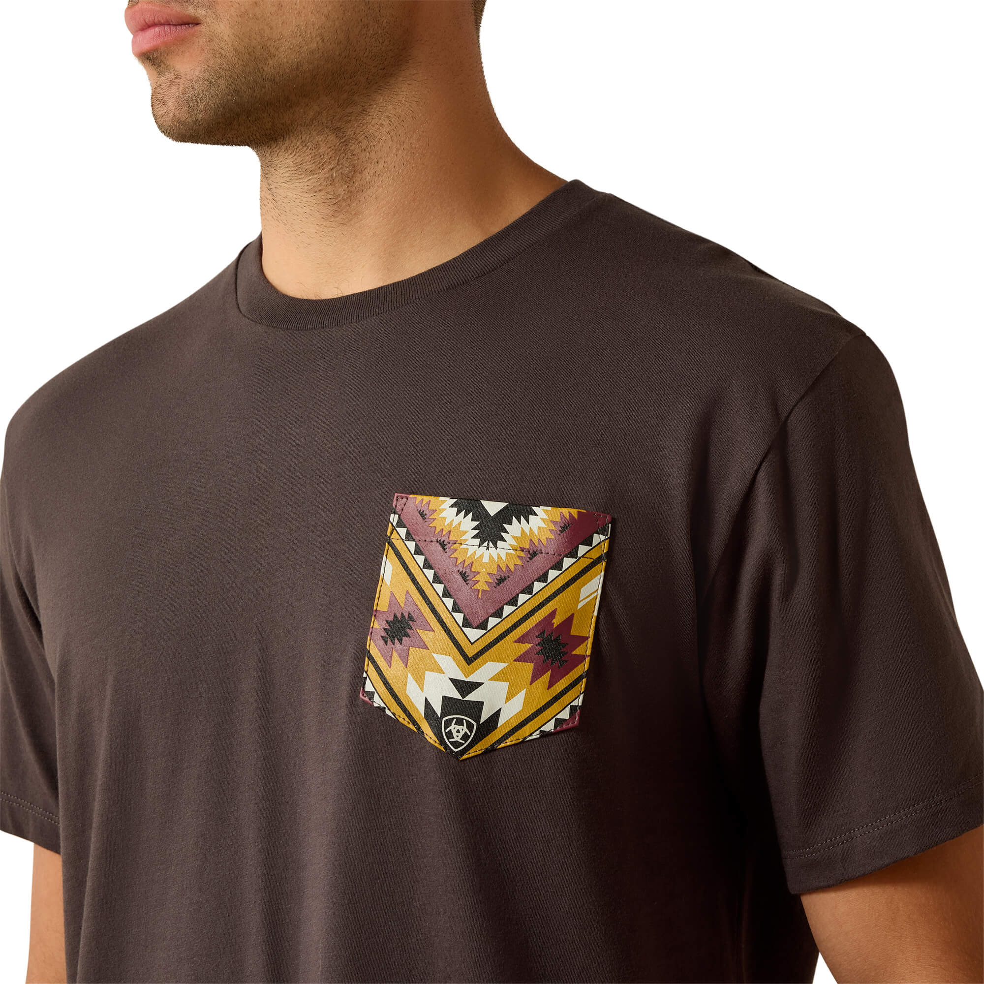 Ariat Vintage Black Southwest Longest Horn Classic Fit T-Shirt